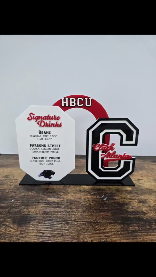 It's graduation time π₯³π₯³
#hbcu #graduationdecor #lasermade #acrylicdetails #custommade #barmenu