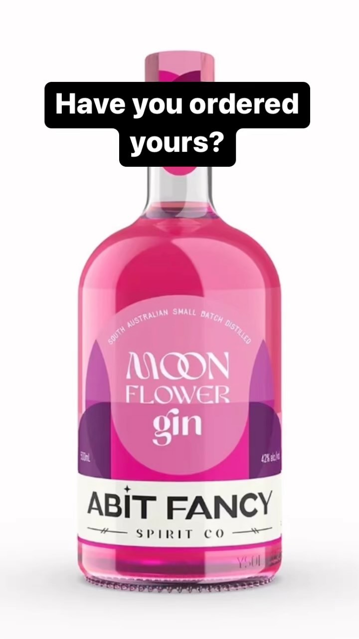 Have you ordered your Moonflower Gin?
Strawberry gum, pink rose, pink dragonfruit & pink grapefruit.. 🤤
www.abitfancy.com.au
Jump on our website and get your order in 🥰
.
.
.
.
.
#abitfancyspirits #ginandtonic #australiangin #adelaidegin #ginbottle #pinkgin #ginlovers #gindistillery #gindrinks
#pinkgintonic #ginandjuice #adelaidehillsgin #adelaidegin
#craftdistillery #craftdistilling #botiquedistillery #smallbatchgin
#gin #ginevents #ginspo #pickalocalpicksa #supportlocal #bartenderlove #gincocktails #southaustralianmade #southaustraliangin #australianbusiness
#craftgin #australiandistillers #supportlocal #ichoosesa #adelaidehills