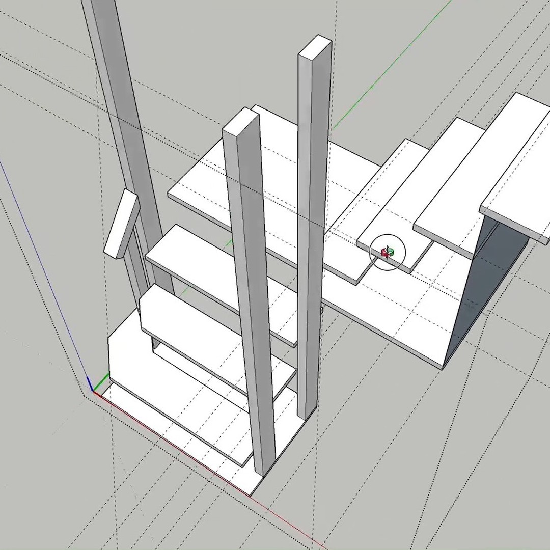 Planing a small space staircase for my WoodLab