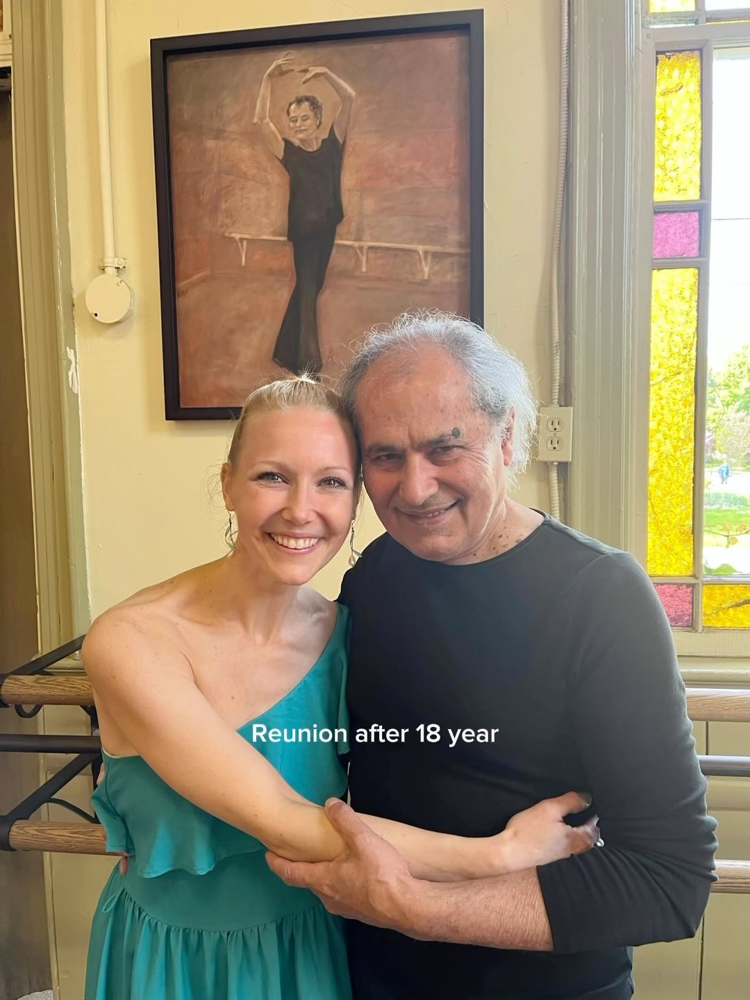 MR. MAX: We finally meet again, after 18 years! My ballet teacher, mentor and coach that gave me Roots, Wings and Love to follow my burning desire in pursuing dance as a career. Wisdom in every class, love in every plié, guidance in every step — it’s because of his commitment to teaching, that I have been living out my dancing dreams and this exciting life of dance. We had the best hug, he still does triple pirouettes in class and he has that beautiful twinkle in his eye, that I remember from my teenage years.
I could never thank you enough Mr. Max, for taking my hand, opening my mind and touching my heart. You have impacted me more than you will even know!
❤️
@hamilton.city.ballet
#mrmax #legend #balletteacher #coach #mentor #roots #wings #love #nurture #18years #reunion #gratitude #hamiltoncityballet #wisdom #impact #foreverthankful #ballet #master