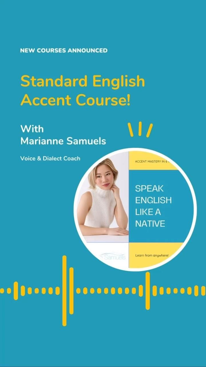Book your space on the next online course starting on 6th June at 7.30pm BST. ❤️
In only 6 weeks you can learn the standard English accent! 🏴 This is great for actors and non-actors as we take you through our expert methodology that gets you sounding natural in no time at all!
Online booking via zenvoiceandbody.com or message here for more information.
We cannot wait to meet you! ❤️
#accenttraining #dialectcoach #perfectyourenglish #perfectyourspeech #actorstoolkit #speechtraining