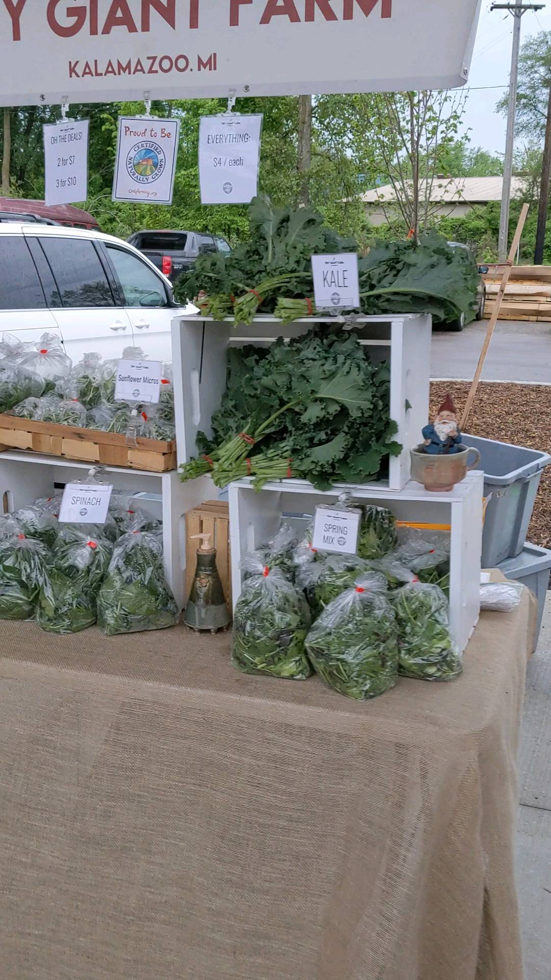 We're open rain or shine!! (Plus there's a roof anyway, y'all.)