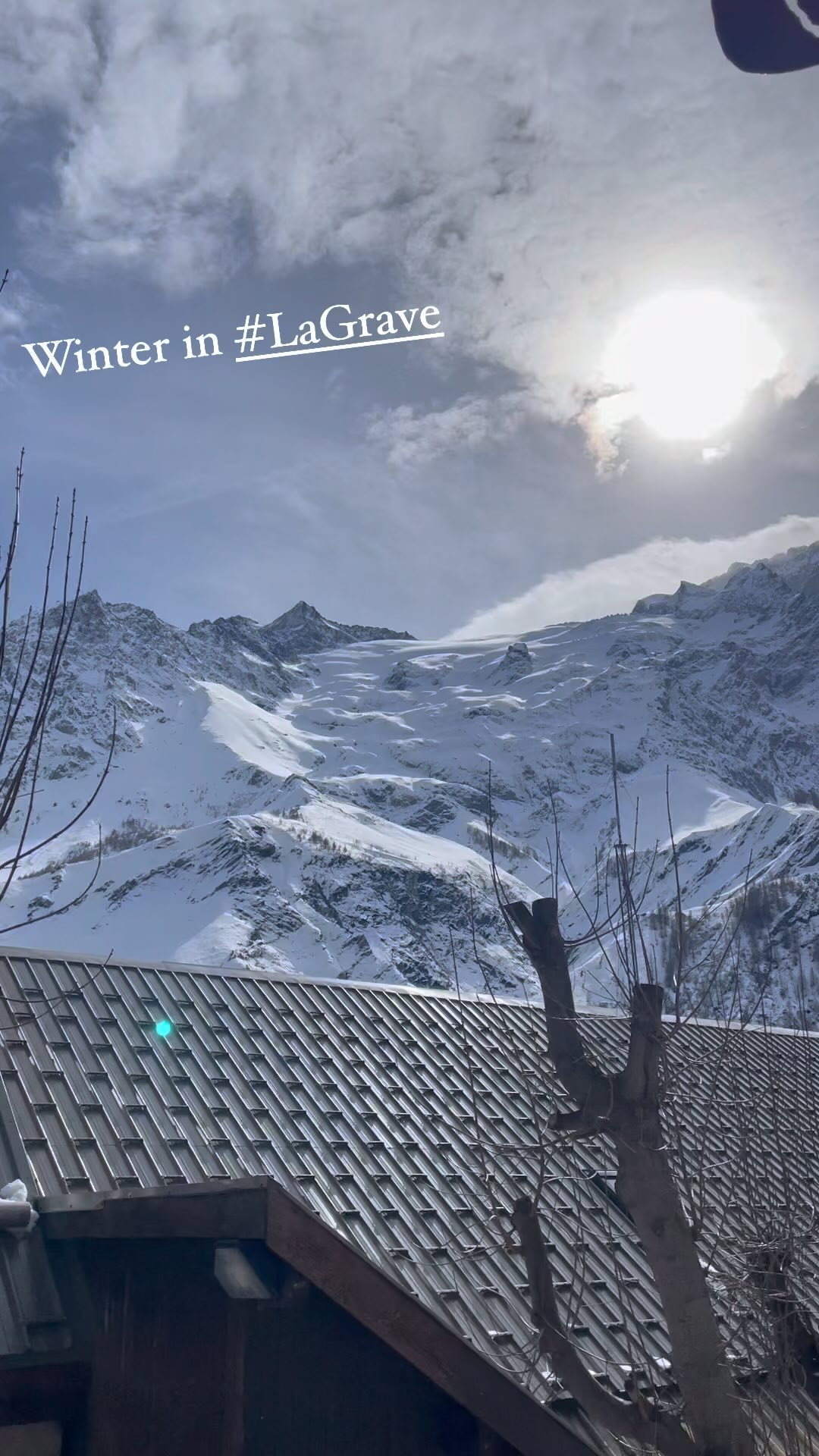 Normandy flower girl! Spending the winter season at La Grave! Escaping the mud and living the dream!