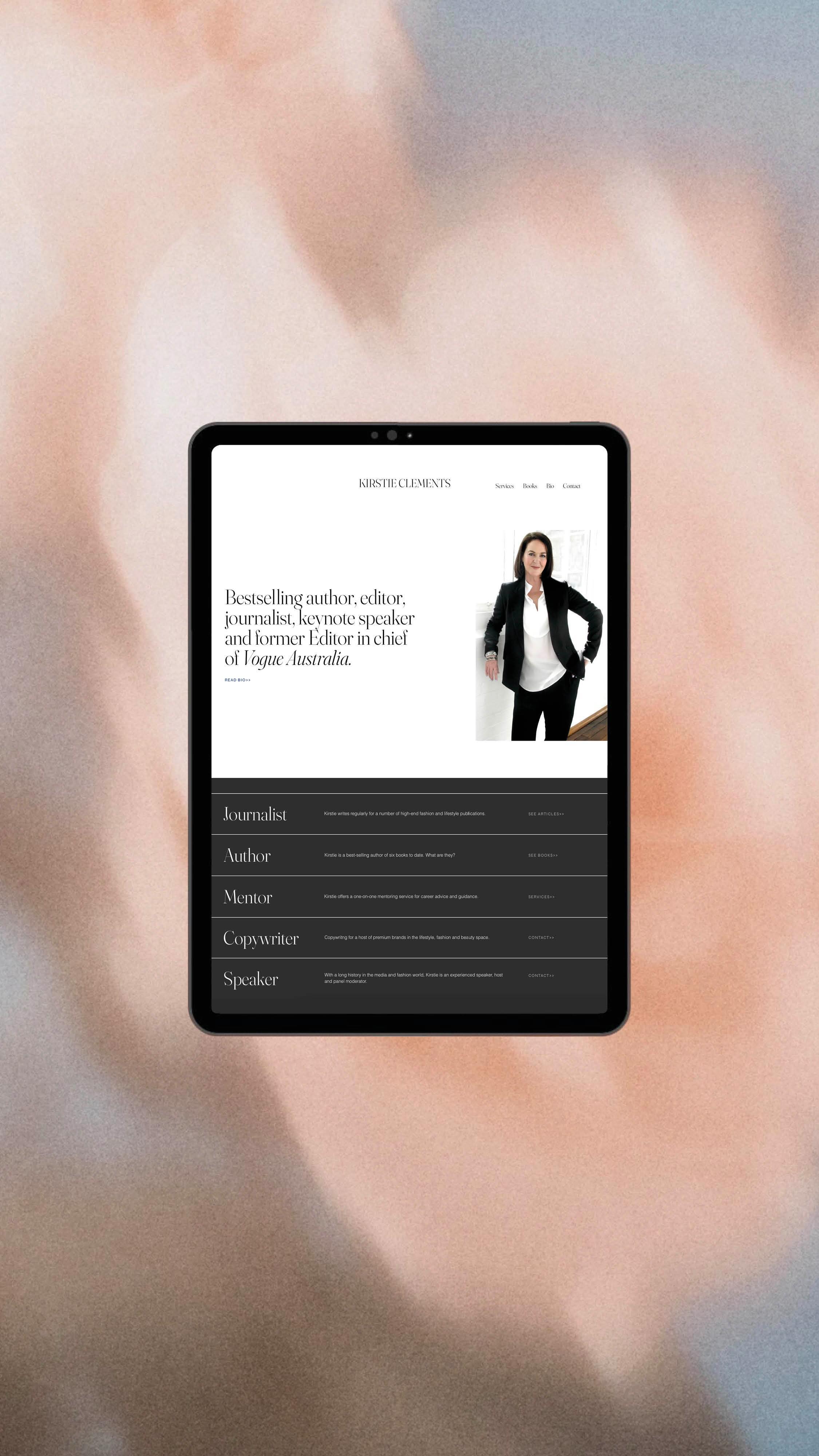 It’s not every day you get to work with a style and magazine superstar! Working with Kirstie was delightful and entertaining - she’s so much fun. It was great to bring back some editorial vibes to this website design.
.
.
.
@kirstie_clements
#websitedesign #blackandwhite #style #stylefashion
#vogue #voguemagazine #magazineeditor #magazine #magazinedesign #womensupportingwomen #womeninbusiness #editorialdesign #australianauthor #sydney #southcoastnsw