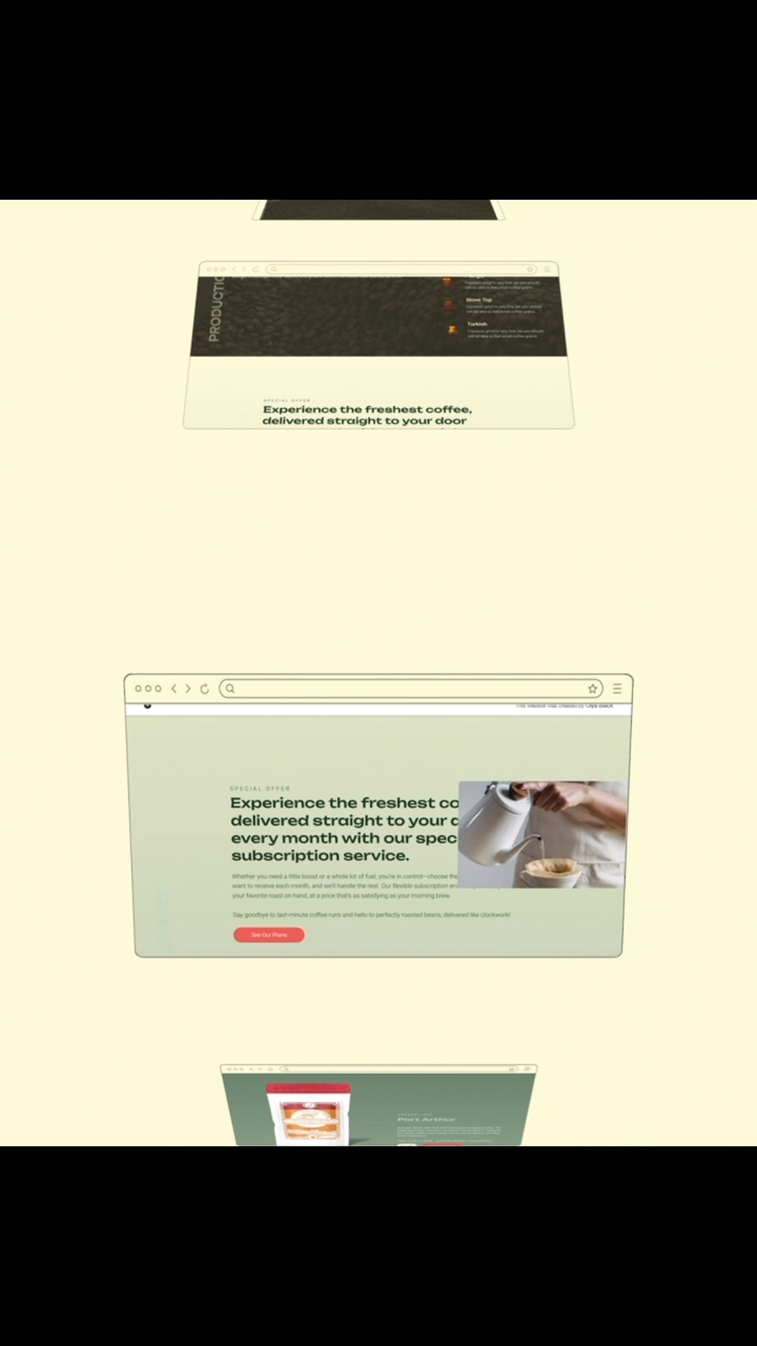 Coffee brand from Tasmania just got its new website☕️ #wixstudio #builtonwixstudio #wixwebsitedesigner #websitedesign #wixdesigner #coffeeaddicted #coffeewebsite #coffeebranding #tasmaniancoffee