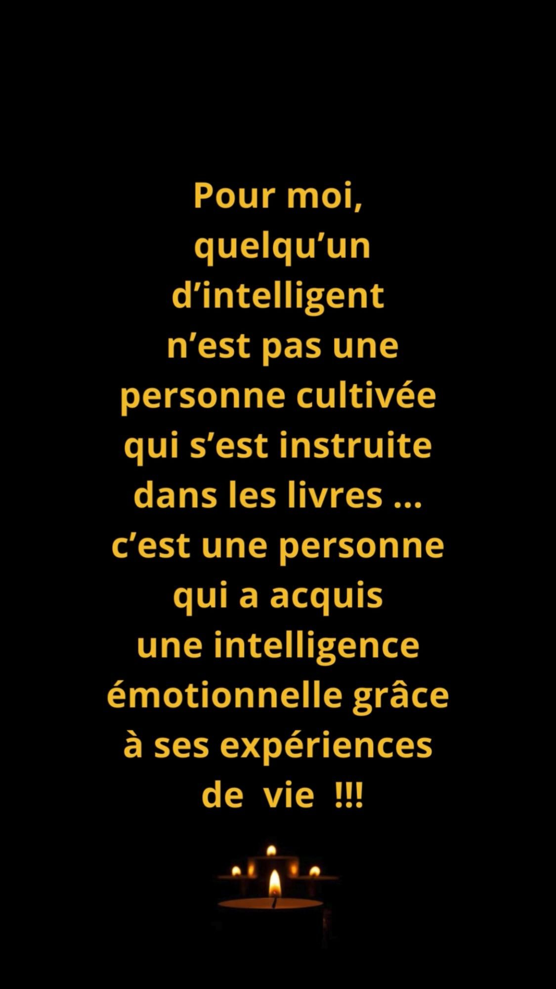 L’intelligence émotionnelle est la capacité d’une personne à ressentir, comprendre et exprimer ses propres émotions ou celles des autres. C’est la plus grande intelligence, elle est directement liée à l’intelligence du coeur, elle ne s’apprend pas dans les livres mais dans les expériences et dans les leçons de vie. C’est pour moi la plus riche et la plus difficile à développer. Souvent les personnes se jugent car elles n’ont pas assez de culture générale mais pour moi, il n’y a rien de plus beau, de plus intéressant et de plus admirable que l’intelligence émotionnelle !!!! 🙏✨🥰
#intelligence #inteligenciaemocional #intelligenceemotionnelle #intelligenceémotionnelle #change #changer #changersavie #beau #intelligenceducœur #savoir #phrase #phrasedujour #phrasedusoir #affirmations #affirmation #affirmationpositive #reels #lavraievie #amourdesoi❤️