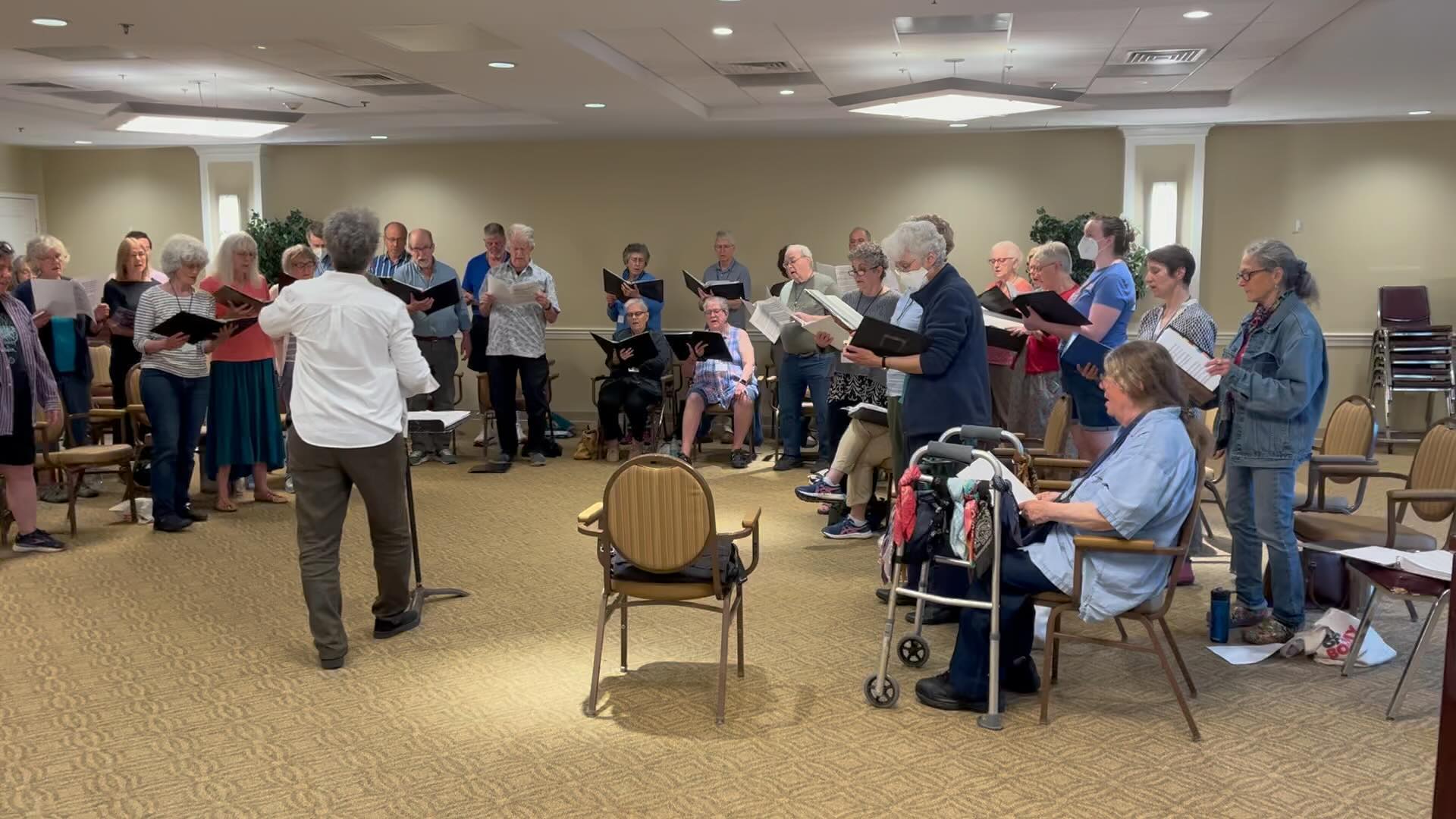 We’ve been logging lots of hours in rehearsal for our concert this week, and we’re so proud of the work we’ve done! Join us this Saturday 6/1 to support @cultivatingcommunitymaine 🌱