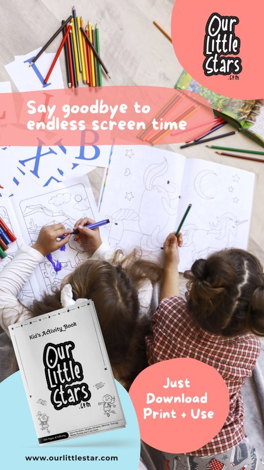 🌈✨ Unplug & Unleash Creativity! 📚👦👧
Say goodbye to endless screen time and hello to colorful adventures with 𝙊𝙪𝙧 𝙇𝙞𝙩𝙩𝙡𝙚 𝙎𝙩𝙖𝙧𝙨 - 𝙆𝙞𝙙𝙨 𝘼𝙘𝙩𝙞𝙫𝙞𝙩𝙮 𝘽𝙤𝙤𝙠!
✨ Introducing "Our Little Stars" ✨ - the ultimate 200-page activity book crafted just for the little explorers 🌈👶
🌟 Why choose Our Little Stars?
✅ Screen-free entertainment
✅ Educational and fun
✅ Drawing and coloring activities
✅ 𝘼𝙗𝙨𝙤𝙡𝙪𝙩𝙚𝙡𝙮 𝙁𝙍𝙀𝙀!
𝙅𝙪𝙨𝙩 𝘿𝙤𝙬𝙣𝙡𝙤𝙖𝙙, 𝙋𝙧𝙞𝙣𝙩, and watch them transform boredom into a masterpiece! 🎨📚
No chargers, just crayons! 🖍💡
Ready to ignite your child's imagination? 🚀
Click the link in our bio to 𝘿𝙊𝙒𝙉𝙇𝙊𝘼𝘿 𝙉𝙊𝙒 and give the gift of endless creativity! 🛒🌈
.
.
.
.
#reels #explore #explorepage #reelsindia #trending #trendingreels #kidsreel #crayon #crayondrawing #downloadnow #parent #kids #book #colouringbook #activitybook #kidsbooks #kidsbookstagram #kidsbook
