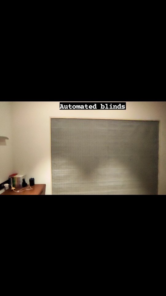 #automatedblinds #curtain