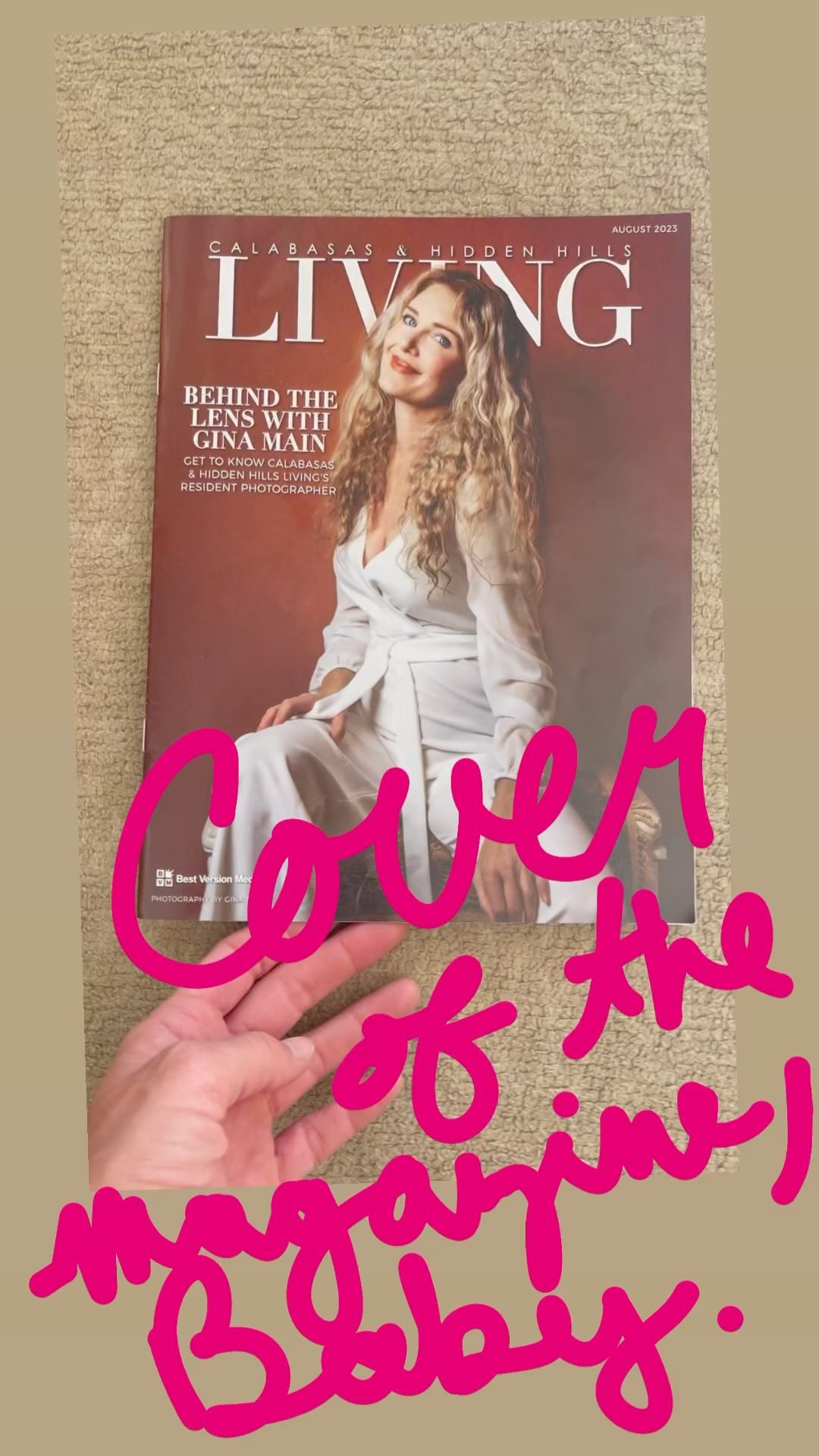 Stepping in front of the lens for August’s issue of @calabasasandhiddenhillsliving
🥰🥰🥰