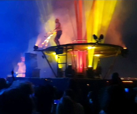 Outstanding event production at Glastonbury Festival this year. Arcadia stage Sunday 30th June. Stuart on-site managing #charity stewarding team. We'll done to all for helping the party goers and keeping then safe