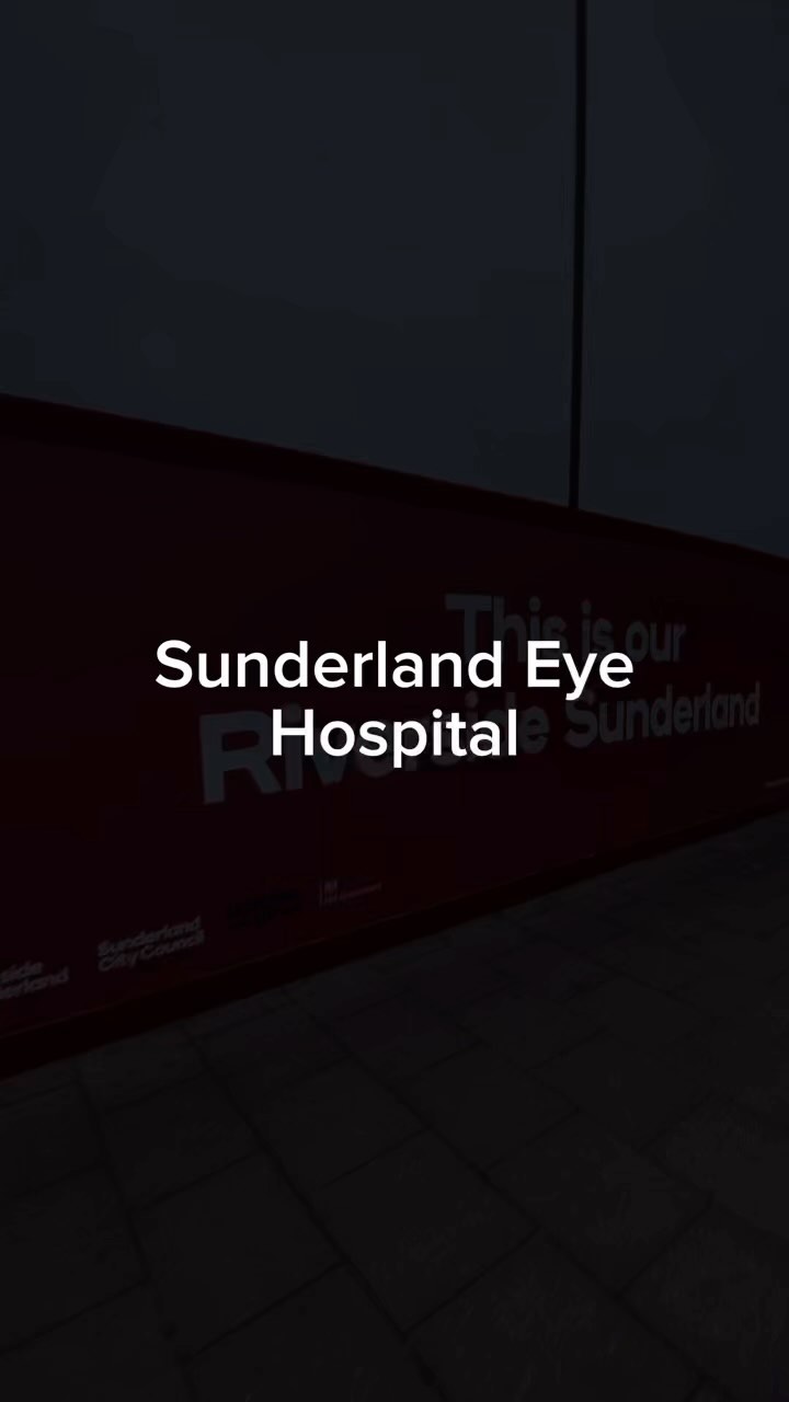 Sunderland Eye Hospital - 250 metre hoarding.