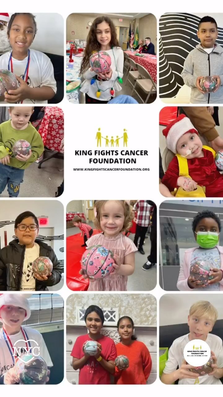 Thank you @SueTsai for bringing joy to our young childhood cancer champions with your generous donation of collectible mini basketballs! Your kindness lights up the lives of children fighting cancer and helps them find strength and happiness through play! Together we are making a difference! 🏀🌟🎗️
•
•
•
#hope #joy #happyholidays #seasonofgiving #minibasketballs #kfcf #kingfightscancerfoundation #makeadifference #strongertogether #ChildhoodCancer #survivors #warriors #champions #awareness #art #play #bekind #spreadlove #spreadhope
