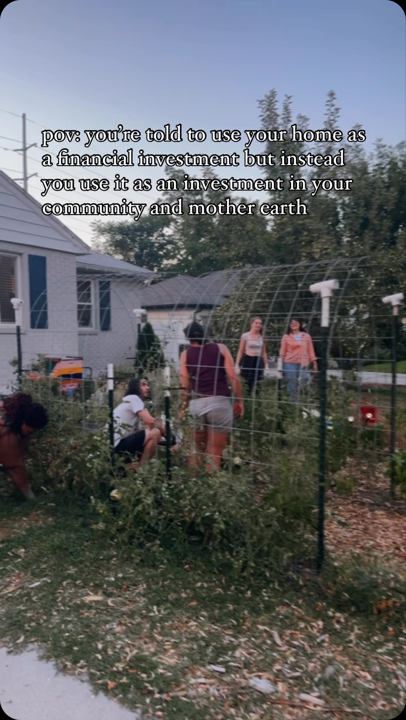 In awe every day of the beauty of this journey we are on with our community. Less than a year ago we knew we had to move, and we also knew it our souls that we couldn’t leave the sanctuary behind. Sign up for a volunteer day, come to the dinner, or attend our harvest moon market to learn more or take part - the sanctuary is all of us. Links in bio 💕