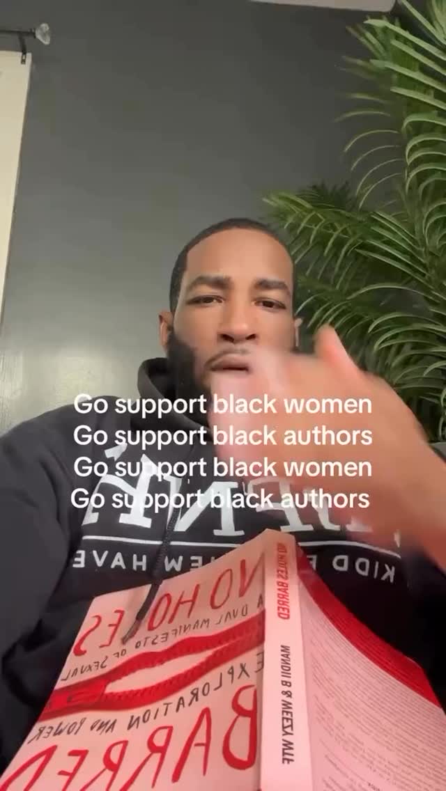 Thank you @blackkiddsreadtoo - Go support black women, Go support black authors..yall hearing that too right? What’s the last book you read from a black women?
Book: No Holes Barred: A dual manifesto of sexual exploration and power by Co-Host of Decisions, Decisions Mandii B & Weezy @fullcourtpumps @weezywtf @_decisionsdecisions
Welcome to Black Kidds Read Too! This is the book brand section of A Kidd From New Haven. Our mission is to inform and inspire people to become the best version of themselves. Through this platform, we advocate for reading books by a diverse range of authors and genres. Through books, we strive to build a community and show the world that Black Kidds Read Too.
#books #bookstagram #blackkiddsreadtoo #blackbookstagram #blackbooks