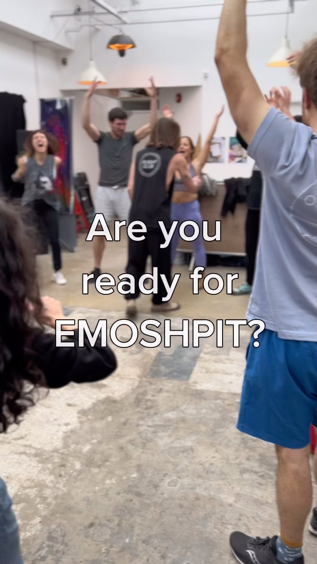 OPEN TO ALL GENDERS, EMOSHPIT is a real, raw and rewarding space to explore and play with emotional release via sharing circles and a facilitated dance workout…
Its main focus is NOT rock music - drawing influence from OSHO’s dynamic meditation EMOSHPIT is a new kind of Emotionally Expressive Experience. It’s an inclusive space to find within ourselves the courage for full self-expression, the light and the dark, all of you is welcome ✌️🤘
Sound good? Feel excited and perhaps a touch of nerves? That’s the perfect mix to experience the magic first hand⚡️. Take the step and we’ll see you there 🙌
WHAT ATTENDEES HAVE SAID:
“It was like coming out of the best party in the world! I released so, so much, really connected with people and took away a toolkit I could use day-to-day”⭐️⭐️⭐️⭐️⭐️
“That was insane! “You’re really on to something”⭐️⭐️⭐️⭐️⭐️
“A fantastic release of mental and physical energy” ⭐️⭐️⭐️⭐️⭐️
THE ENERGY/VIBE/PLAN:
Sharing circles to connect then, as a team, supporting each other and letting everything go through a facilitated dance workout to release, through movement + sounding, whatever’s currently real for you to dubstep, DnB-type sounds lightly sprinkled with a couple of banging rock tunes. 🤘✌️
#emotionalwellbeing
#dancelondon
#ecstaticdancelondon
#vulnerabilityisstrength
#vulnerebel
#plightclub