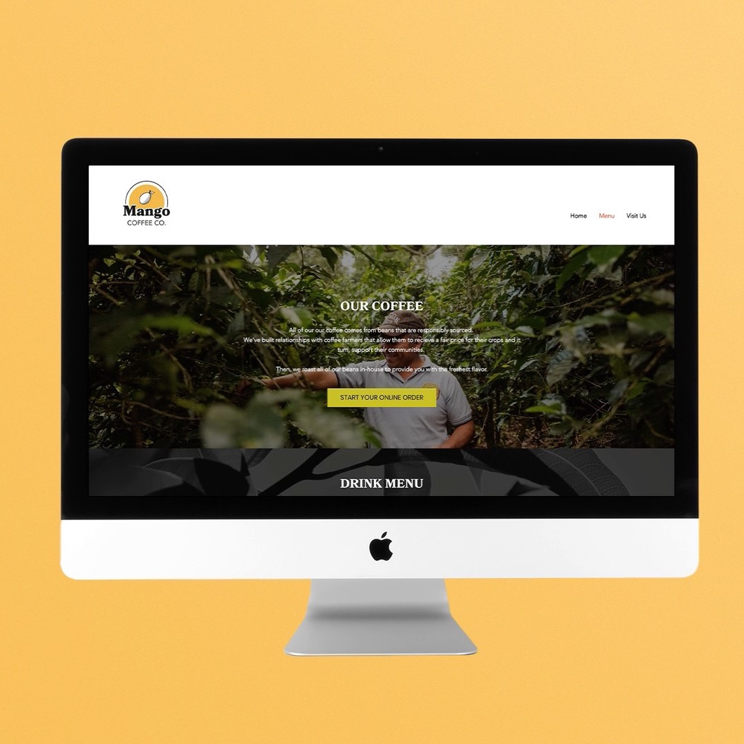 ✨A little peek at the menu page for Mango Coffee Company!✨
#brandidentity #wixwebsite #smallbusinesswebdesign #smallbusinessmarketing