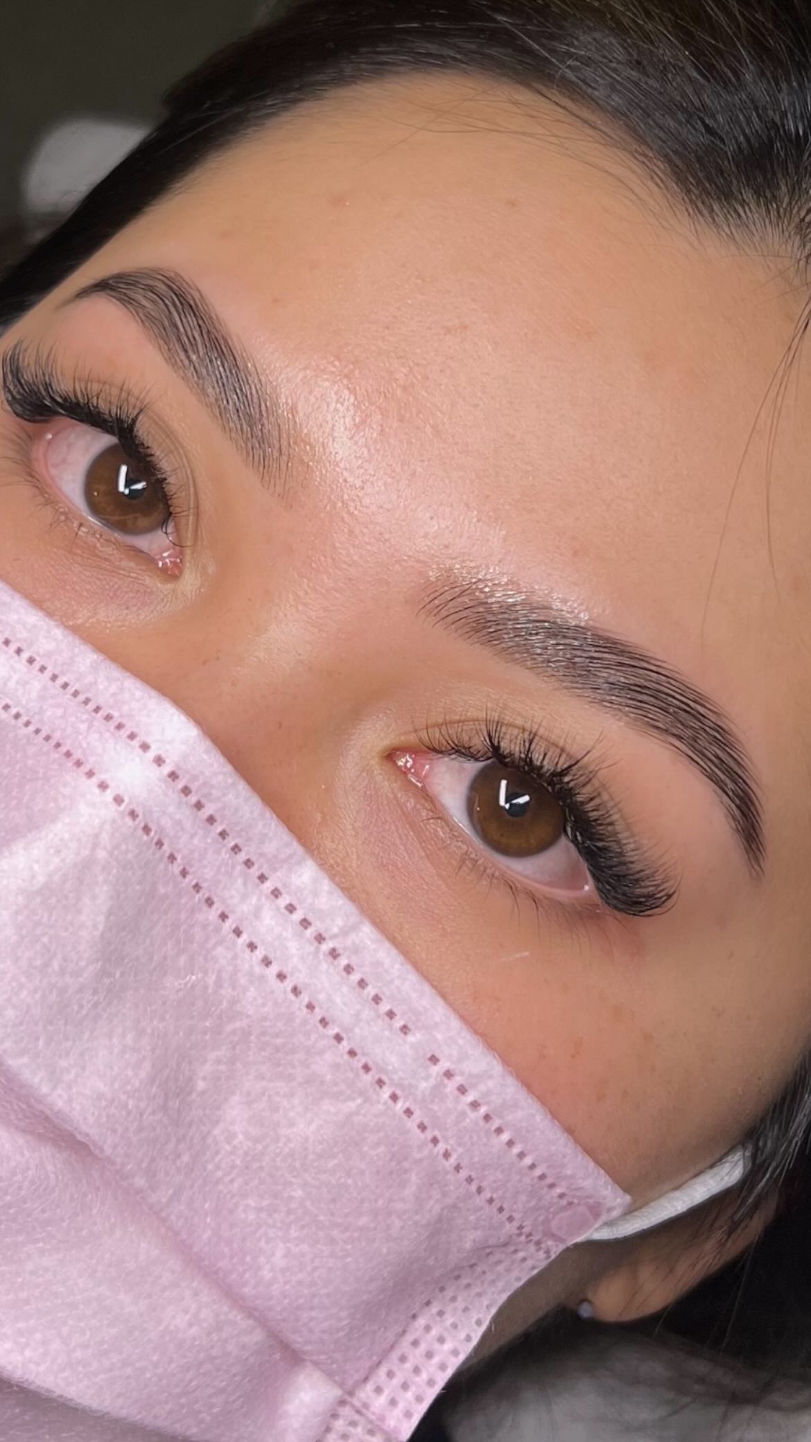 Take your brow routine from 10 minutes to 10 seconds with Brow Lamination! 🪄✨
Our client is a low maintenance gal who doesn’t do much to her brows so our Signature Hybrid Lamination was the perfect choice for her.
Her brows will be easily styled for up to 6-7 weeks and the hybrid dye will last up to 1-2 weeks on the skin. All she needs to do to maintain this look is brush them into place every day. Easy peezy lemon squeezy! 🍋
If you struggle with filling in and setting your brows in place, brow lamination is a must try! 😍
Book your brow lami today if you’re ready to save time 🫶
Book online at www.browsybeauty.com or via link in bio