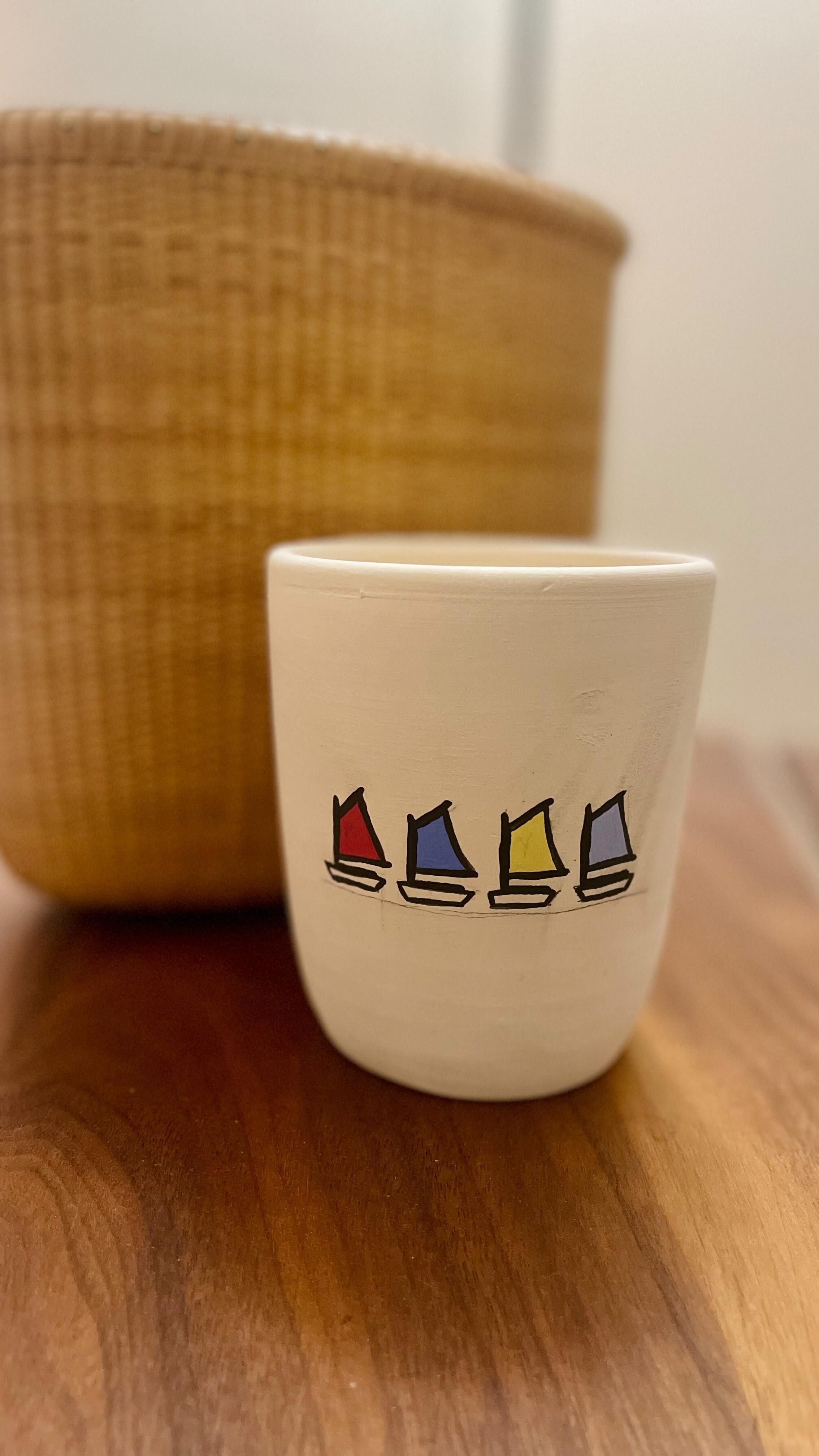 Thinking of making a mug version of the sailboat cup next ⛵️