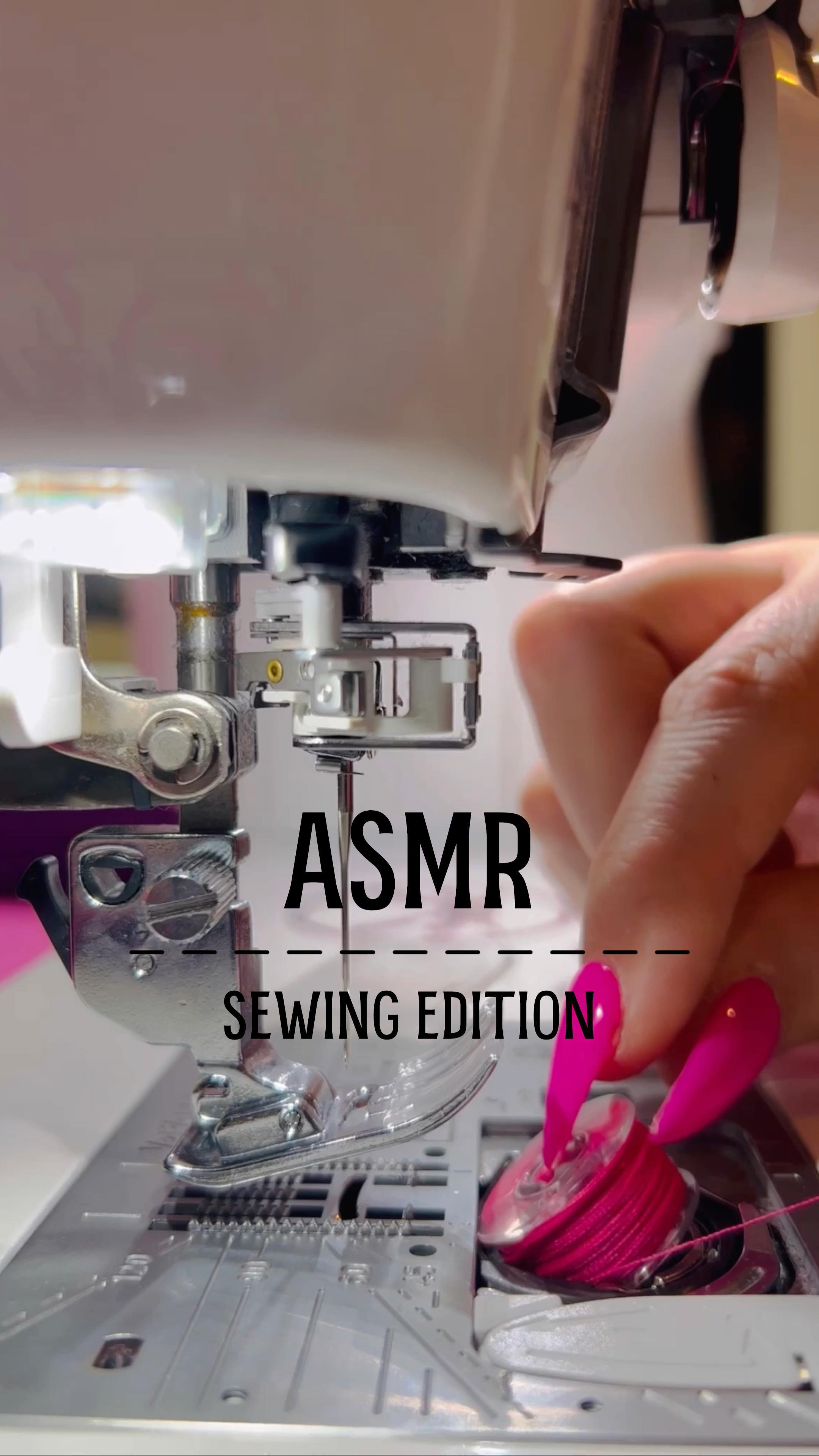 Getting ready for a little late night sewing, when it’s nice and quiet and all you can hear is this…
#sewingasmr #sewing #machine #bobin #janome #nails #thread #madetoorder #handmade #threadingmachine #smallbusiness #Sew #visygale #visytokiga #nightowl