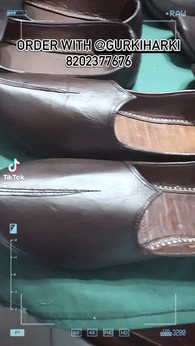Handcrafted tradition, one pair at a time. 🧵👣
Each jutti is a tribute to timeless craftsmanship and cultural pride.Would you like to see the process?
#genuineleather handmade
#PunjabiJutti #HandmadeWithLove #GURKIandHARKI #ArtisanCraft #TraditionInEveryStep #cannesfilmfestival #metgala #viralpost❤️ #photos #handmadewithlove #nicuwarrior