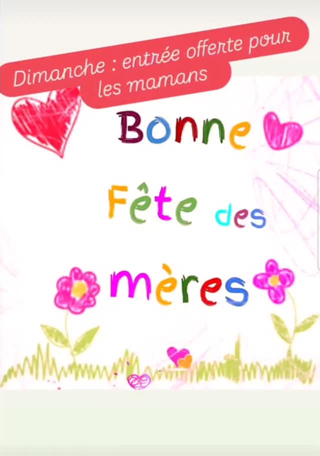 🌸Ce dimanche 25 mai 2025. 🌷
L'entrée de la ferme est offerte pour les mamans 👩