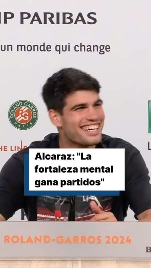 Carlos Alcaraz hablando sobre la importancia que tiene para él la fortaleza mental.
Vídeo: Roland Garros
#psicología #psicologíadeportiva #deporte #tenis #alcaraz #rolandgarros #fortalezamental #mente #rendimiento #mental #saludmental #bienestar #psicólogo #psicólogomallorca #psicólogodeportivo #mallorca