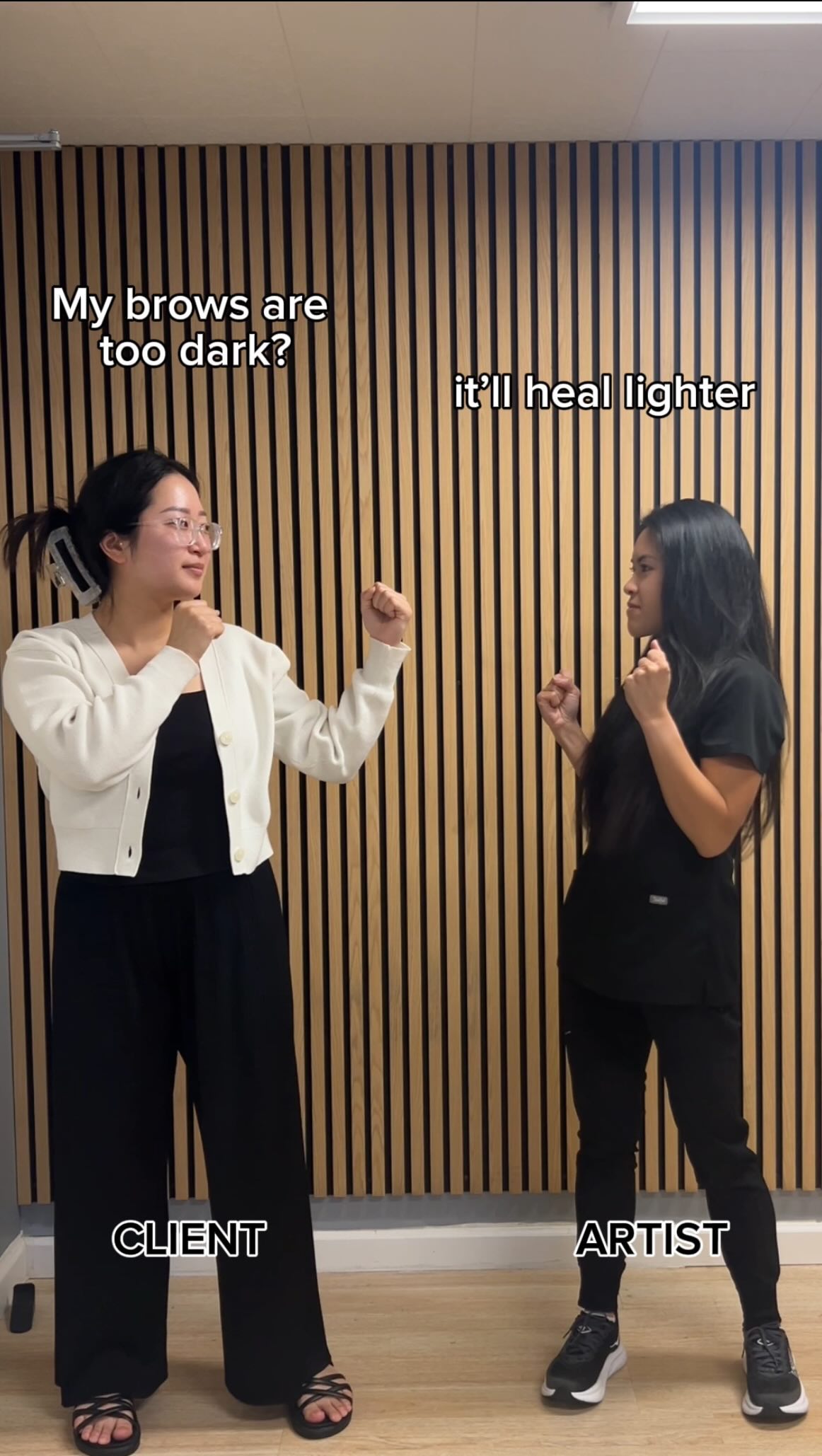 POV: healing process 👯♀️
When we say it’ll heal lighter, it will! 🤣
Trust the process 🙌