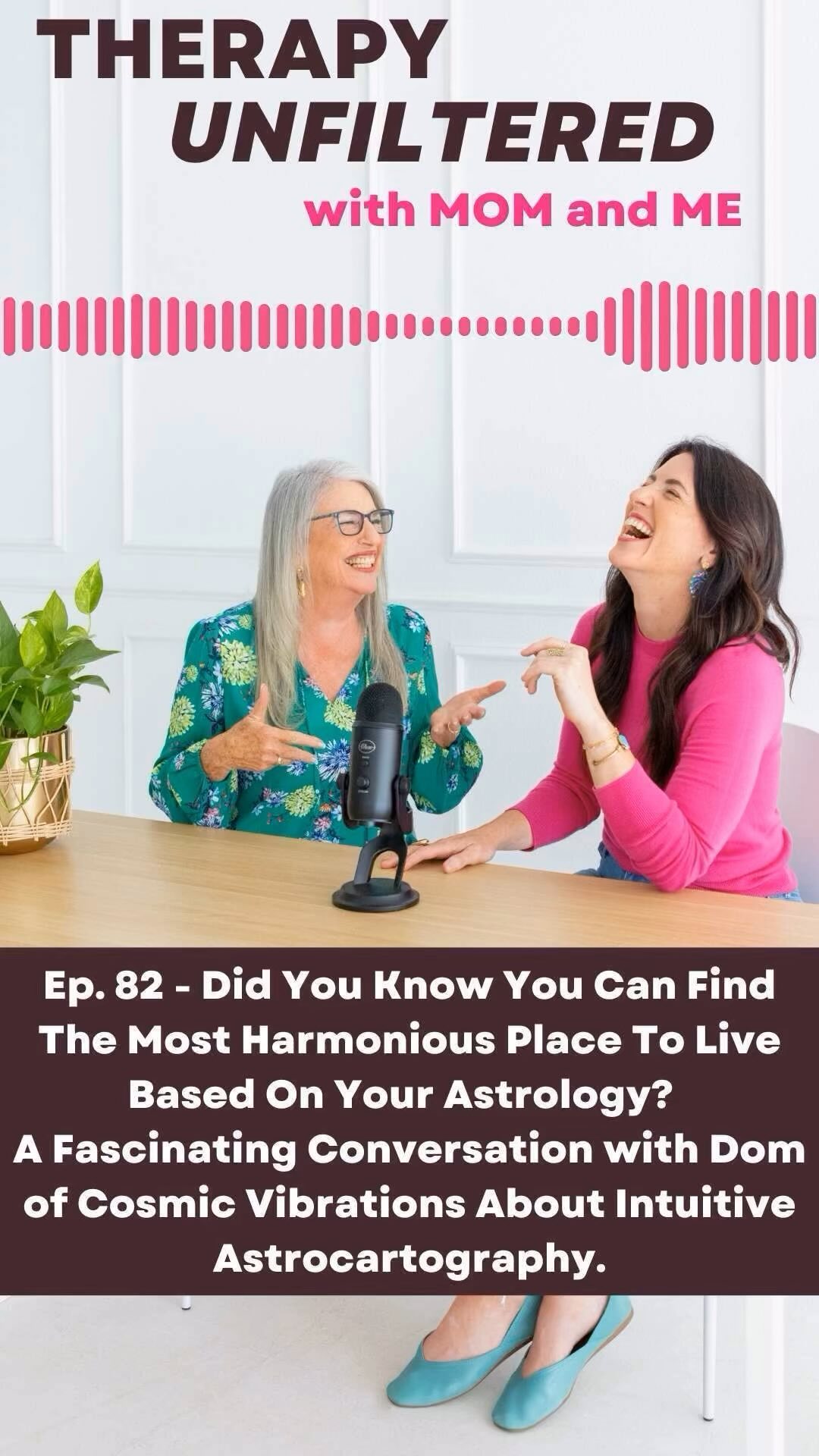 ✨ Have you heard about Astrocartogphy? ✨
We had an amazing conversation with Dom of Cosmic Vibrations on how you can find the best place to live for success, abundance, health, love, wealth, retirement and more based on your astrology!
I share about my personal reading in this episode and how Dom could read on my chart that I solo traveled in New Zealand, found spirituality in India, and would find success running a retreat in Costa Rica. Unbelievable! You’ll also hear @petesilveira connect the dots between past-life regression and Astrocartography.
Dom has an active tiktok with over 184k followers! They do live readings, share intuitive insights and unpack the layers of Astrocartography. Follow them @ cosmic_vibrations. And be sure check out their website cosmicvibrations.info for free resources and to book a personal reading! For our Therapy Unfiltered listeners, you will receive a 15% discount when you schedule a virtual 60-minute reading! Use the code UNFILTERED15.
Enjoy friends :)