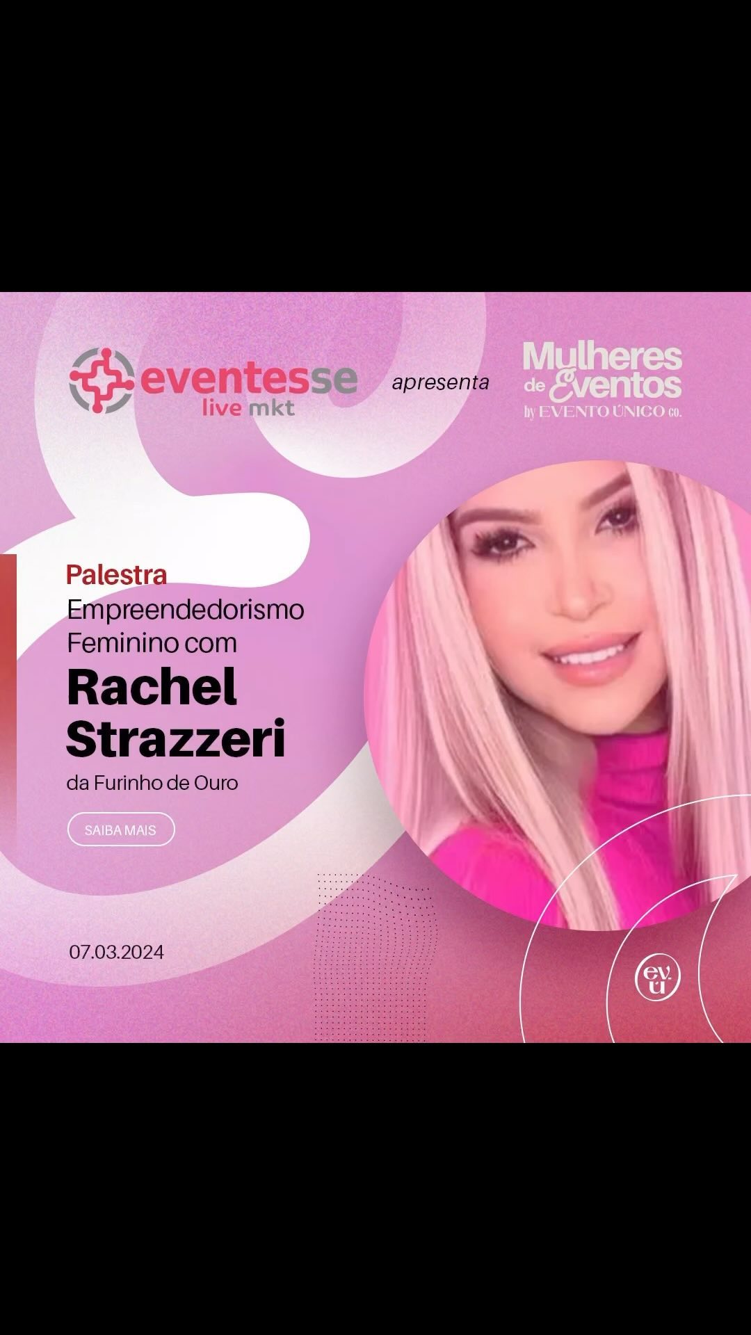 🎀 VEM AI MULHERES DE EVENTOS 2024! 🎀
Na 6a. edição do evento, você conhecerá a história desta mulher empreendedora!
@furinhodeouro é Fisioterapeuta e Acupunturista há 24 anos e especialista em Body Piercer de Luxo.
Sua visão empreendedora a fez concretizar seu sonho de ter sua própria clínica onde conquistou destaque, tornando-se referência na área.
Sua competência e empreendedorismo levou-a a atender diversas personalidades como Neymar, Xuxa, Reinaldo Gianecchini, Bruna Marquesine, Larissa Manoela, entre outras e proporcionou a expansão da @furinhodeouro para outros estados e internacionalmente para Miami e Orlando.
Venha inspirar-se com estas histórias, junte-se a nós na ONDA ROSA!
Inscrições: Link na Bio
Patrocinadores:
@eventesse.group
@copastur
@wtceventscenter
@levy.br
@r1audiovisual
@inteegratec
Apoio:
@visite_sp
@gmimagens
Mantenedores:
@r1audiovisual
@inteegratec
@beclick_
@marriottintl
@hubdmcoficial
@esgpulse
@malaimansoresort
@shift.mc
@costabravatravelevents
@samsara.arte.custom
@oricasting
#eventos #eventoscorporativos #benchmice #livemarketing #eventounico #nossomosomercado #profissionaldeeventos #eventosestratégicos #benchmarking #empoderamentofeminino #mulheresdeeventos