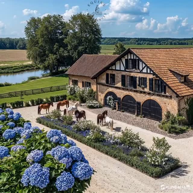 🌾🇩🇪 Where Tradition Meets Elegance 🐴🏡
Here the timeless beauty of German design embraces the soul of equestrian life! This stunning horse facility and residence is more than a home — it’s a celebration of heritage, craftsmanship, and the profound respect Germany holds for the art of horsemanship.
From the timber-framed architecture inspired by centuries-old estates to the meticulously designed stables that honor the noble bond between horse and rider, every detail speaks to purpose and pride. In Germany, horses are not just animals — they are partners in discipline, sport, and tradition.
This property was created with that legacy in mind: bespoke interiors blend modern comfort with classic European sensibility, while the equine facilities reflect the highest standards of function and care.
Here, daily routines become rituals, and every ride is a quiet homage to a nation where the horse has always held a place of honor.
📍A place to live beautifully. To ride purposefully. To belong completely.
**THESE IMAGES ARE AI**
**We are currently seeking coyrights on all material so while pending consider them copyrighted to Equine
Residences TM**
#GermanInspiredDesign #EquestrianEstate #LuxuryHorseProperty #TraditionAndElegance #RideGerman #Stallkultur #BespokeLiving #equineluxuryliving #interiordesign #horsefacilitydesign #horselove #horsesofinstagram #equestriandesign #pferd #Equineresidences @equine_residences