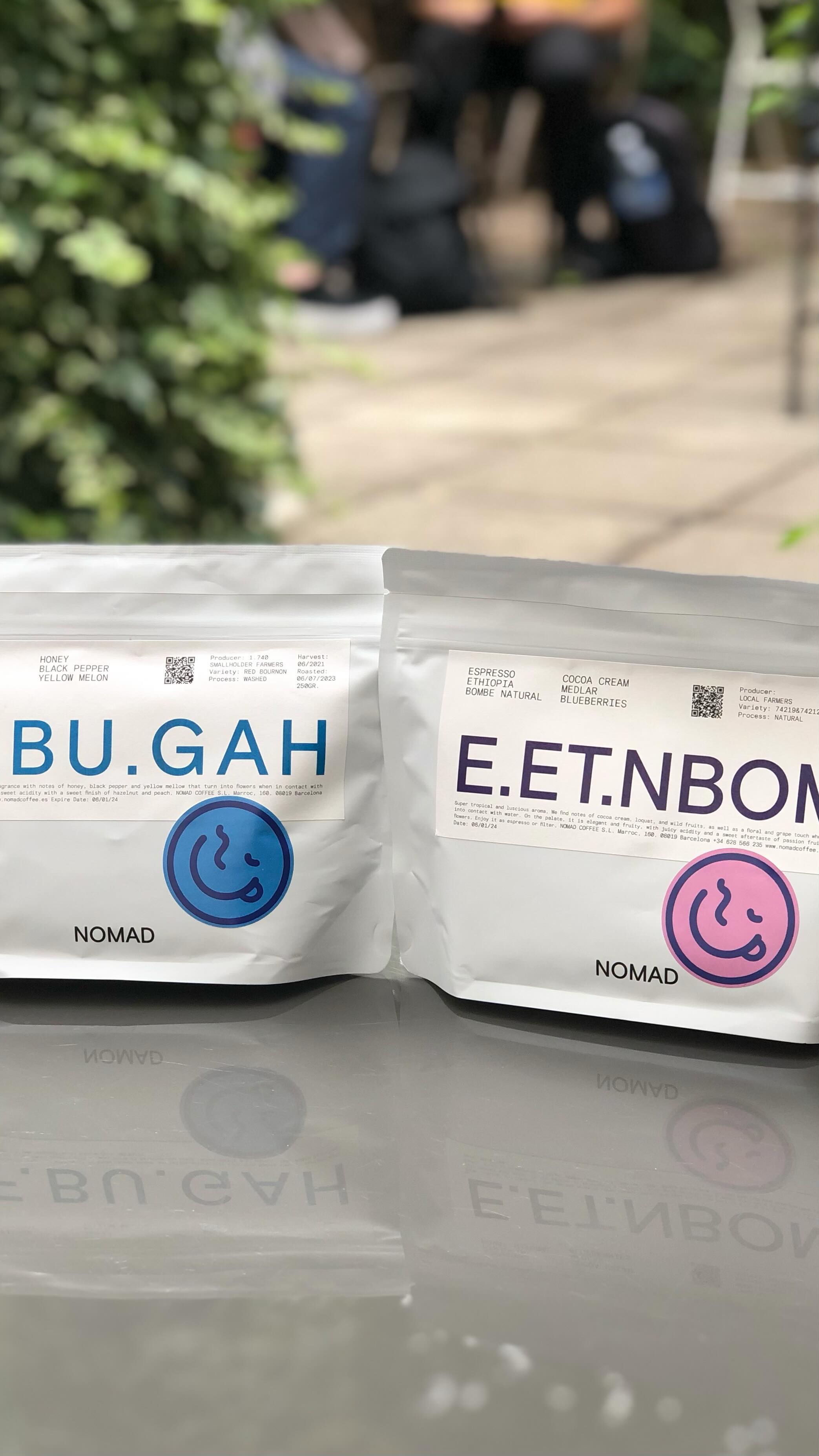 Introducing Nomad from Barcelona! Starting with a coffee cart in London in 2011 and progressing to a coffee shop in Barcelona in 2014 @Nomadcoffee is now one of the top coffee roasters in Europe!
Transparency is a key value of the business...so much so that they produce a report every year detailing the ‘farm gate’ which they pay for every single one of their coffees!
Our new Guest Espresso is an Ethiopian natural which is absolutely outstanding...so make sure to give it a try next time you’re in!