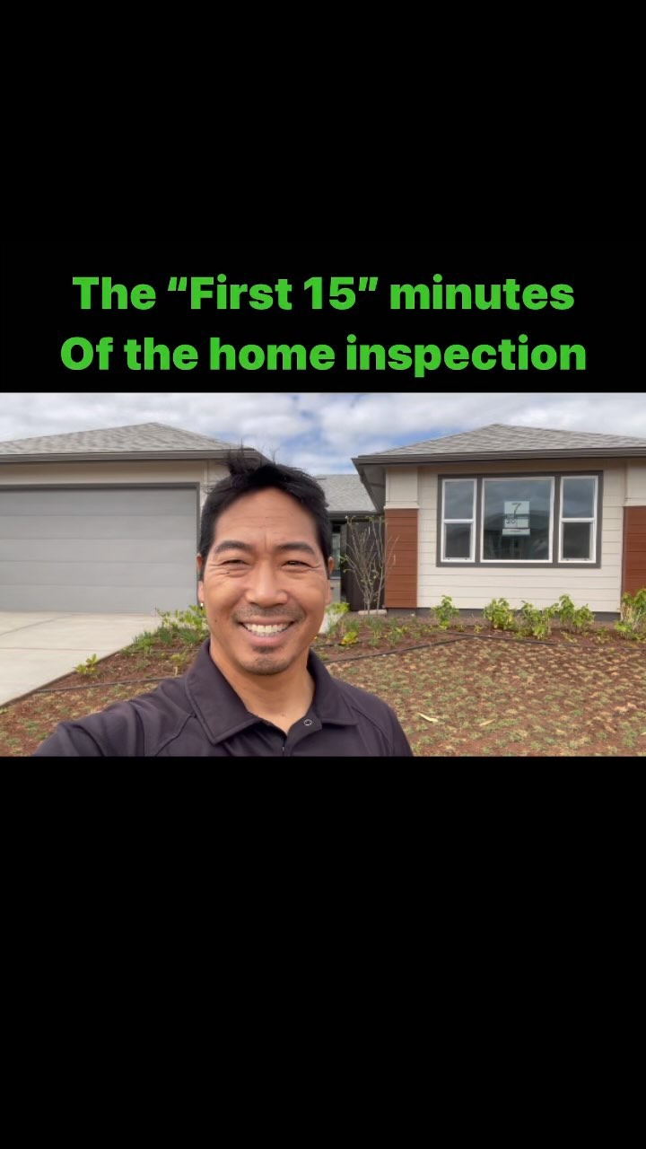 Another beautiful day in paradise but don’t get distracted by how much everything looks good like a brand new property. There are always things to find if you look. Here’s the first fifteen minutes inspecting that will save you hours of headaches and money.