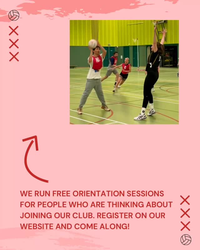 Orientation sessions! We hold orientation sessions so you can come along and join a training session for FREE to see what our club is all about 🏐🏐🏐 Our next orientation sessions are on the 1st and 12th of June. You can register on our website 🔗 Link in bio! 😊