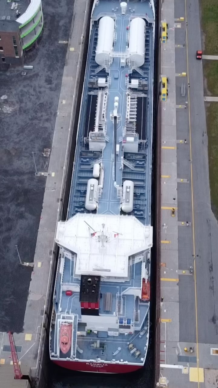 Thank you to the Great Lakes and to the Seaway🇨🇦🇺🇸! Ramelia is now heading back to Europe🇪🇺