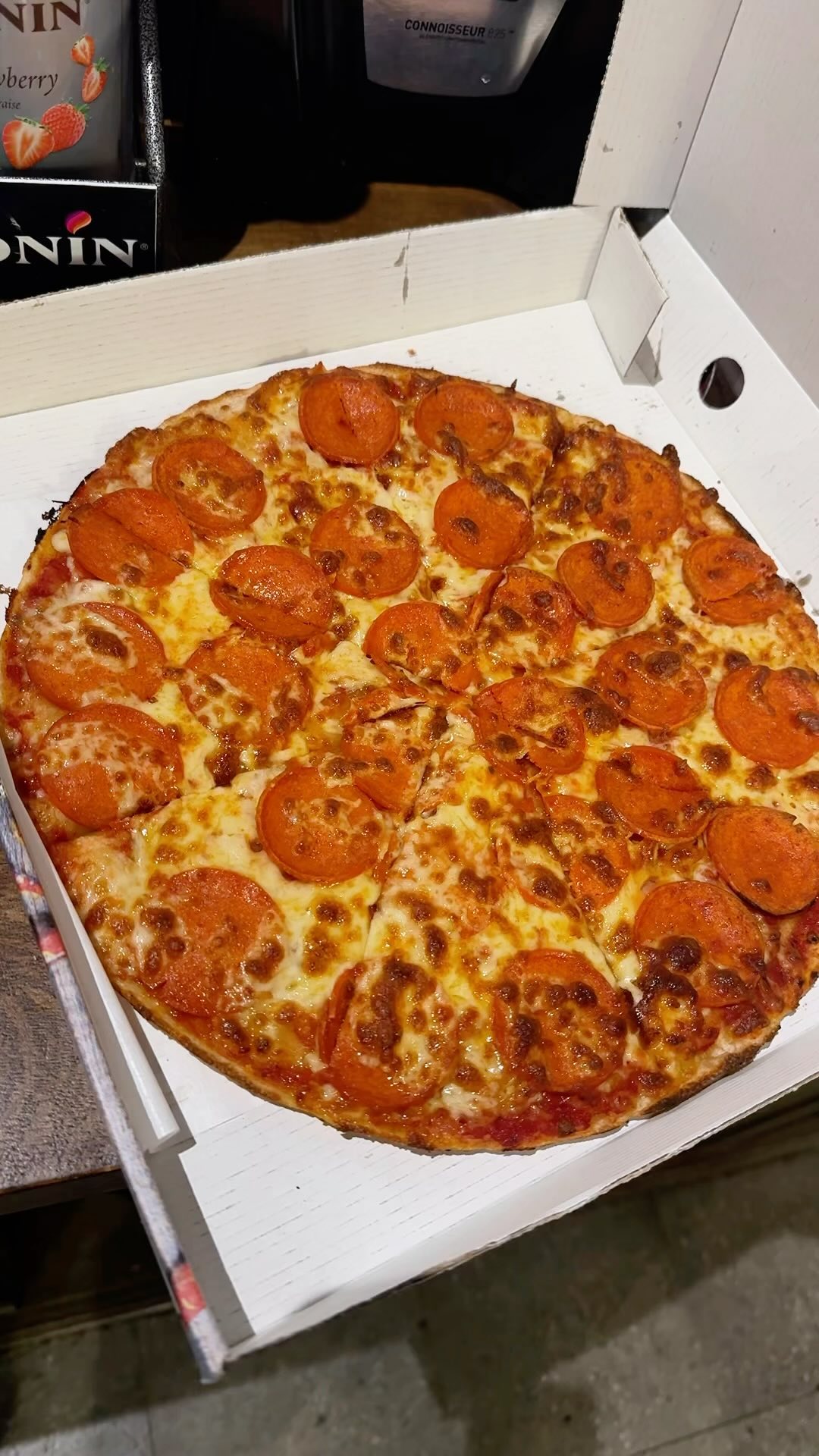 Baked to perfection with the freshest dough and premium toppings. Taste the difference at our restaurant! ๐โจ