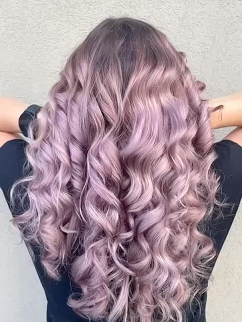 L&L Coiffure mixte. By @kati.ahair #wellahair #wellaprofessional #blondfumévioline. Merci pour votre confiance 🙏