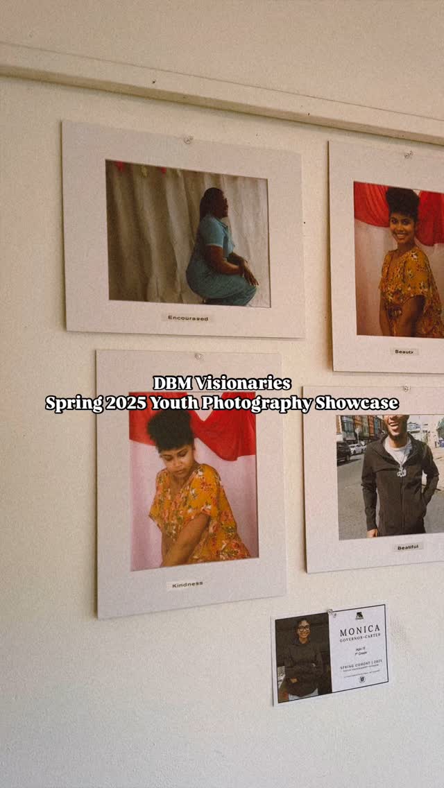 ✨SP25 Youth Photography Showcase 📸✨⬇️
🌟 Do yall see the crowd of family/friends/strangers that came & showed love to all 15 students?! It was INCREDIBLE, probably the biggest crowed we’ve had so far! Congratulations to the Class of Spring 2025 in completing DBM Visionaries Photo Academy! 🎓🥰📸
- - - -
🌟 Do you have a preteen/teen interested in photography? Sign them up for our Youth Photography Workshops! With our continuous partnership with @urbanartgallery, we’ve been able to provide free youth photography classes for the past 2 years! 🎉🌟
💻 Enrollment for Summer 2025 Session 1 is NOW OPEN! Head to the link in our Bio to submit your child’s application today! Subscribe to our newsletter to learn about future workshops (Link in Bio)! 🌎
•
•
•
#DBMVisionaries #UrbanArtGallery #YouthPhotographyProgram #ShowcaseDay #PhotographyShowcase #Graduation #Excitement #NervousButReady #CaptureTheMoment #PhotographyJourney #PhillyPhotographers #AspiringPhotographers #YouthPhotographers