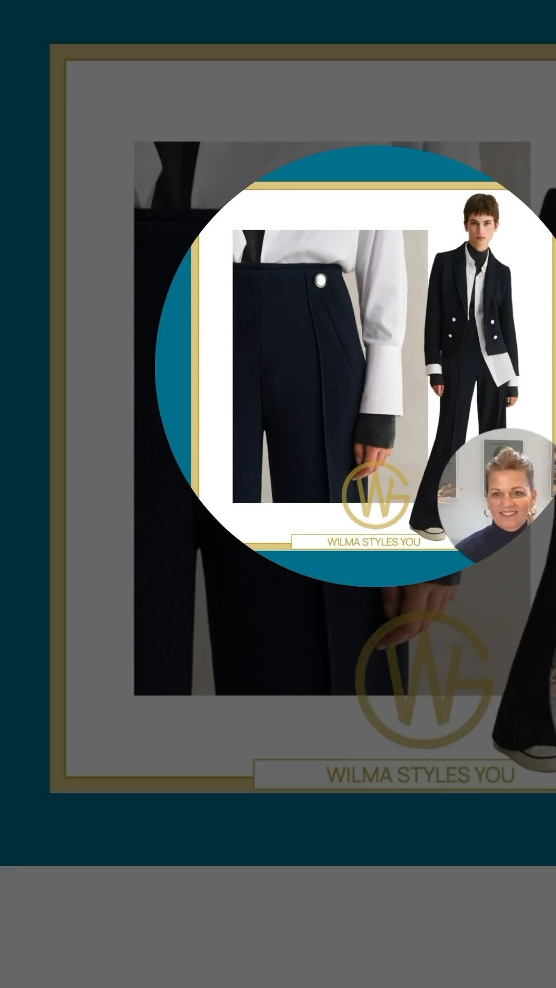 Sneak peek of Wilma’s Lookbook creation for her private clients! 🤓