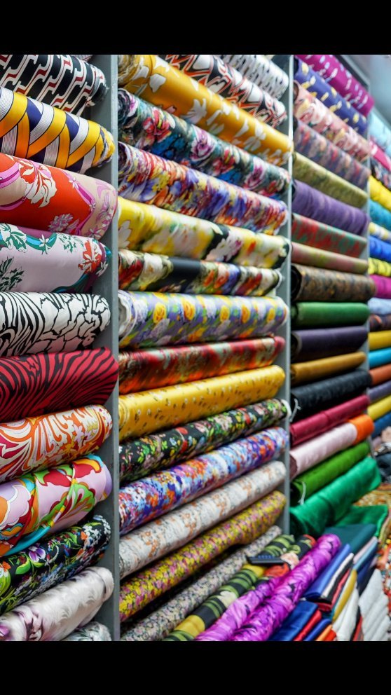Cho Hom (Fabric Market) and vicinity. The whole of the upper floor of the market is filled with a maze of fabric shops with tight alleyways.
#travelvietnam