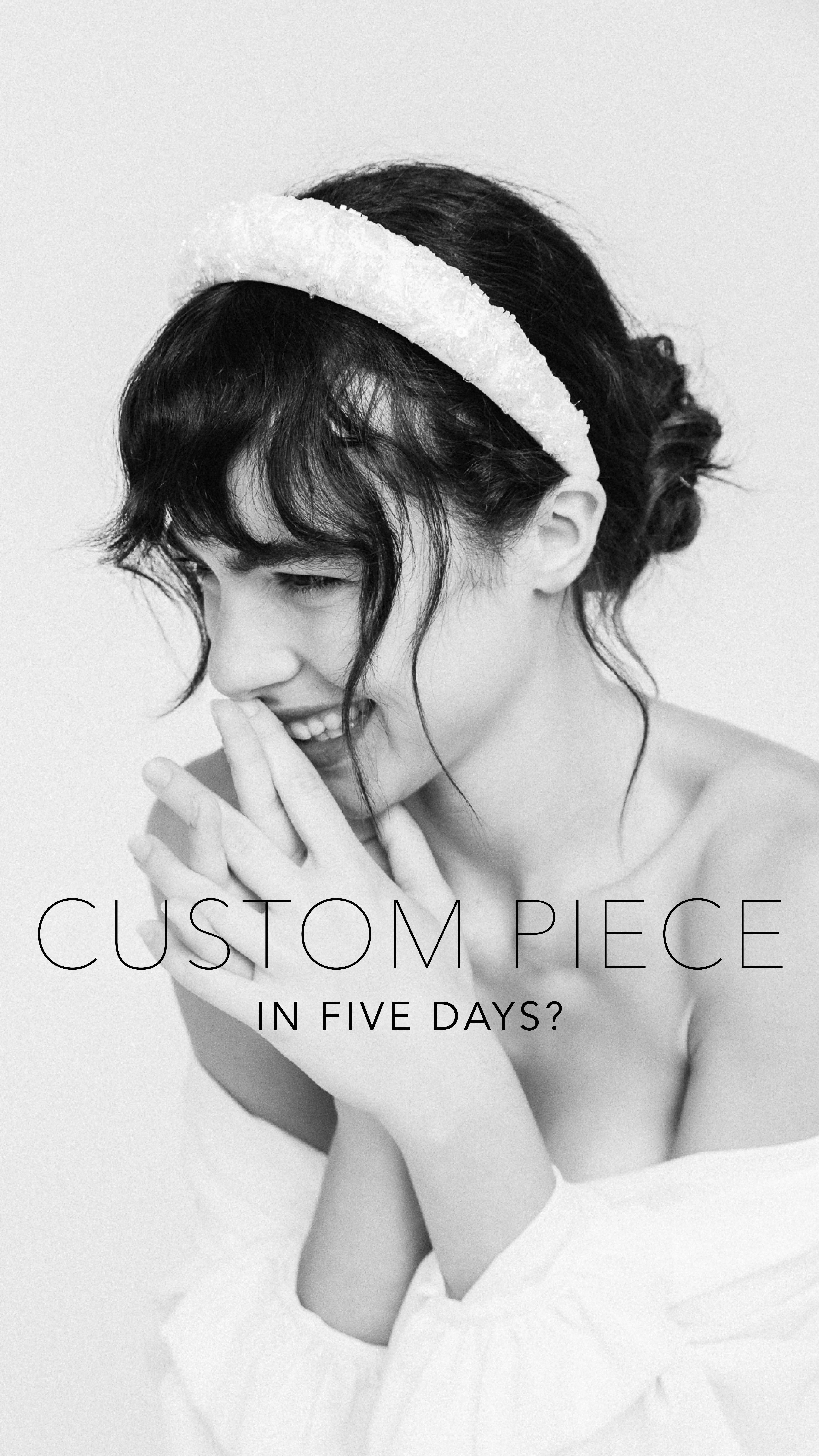 You truly deserve a CUSTOM PIECE, so think about it in advance. Time is the biggest “must have” in the whole customization process. It is not only about logistics and time consuming labor but also about chatting 💬 with you! It is probably the most important and the most difficult part as we have to find the design solution that makes you happy in every way. And trust me this process does NOT take 5 days and cannot be a RUSH order.
Please, read our pined post to know more about CUSTOM ORDERS or visit our BLOG post on neamilano.com for the whole article