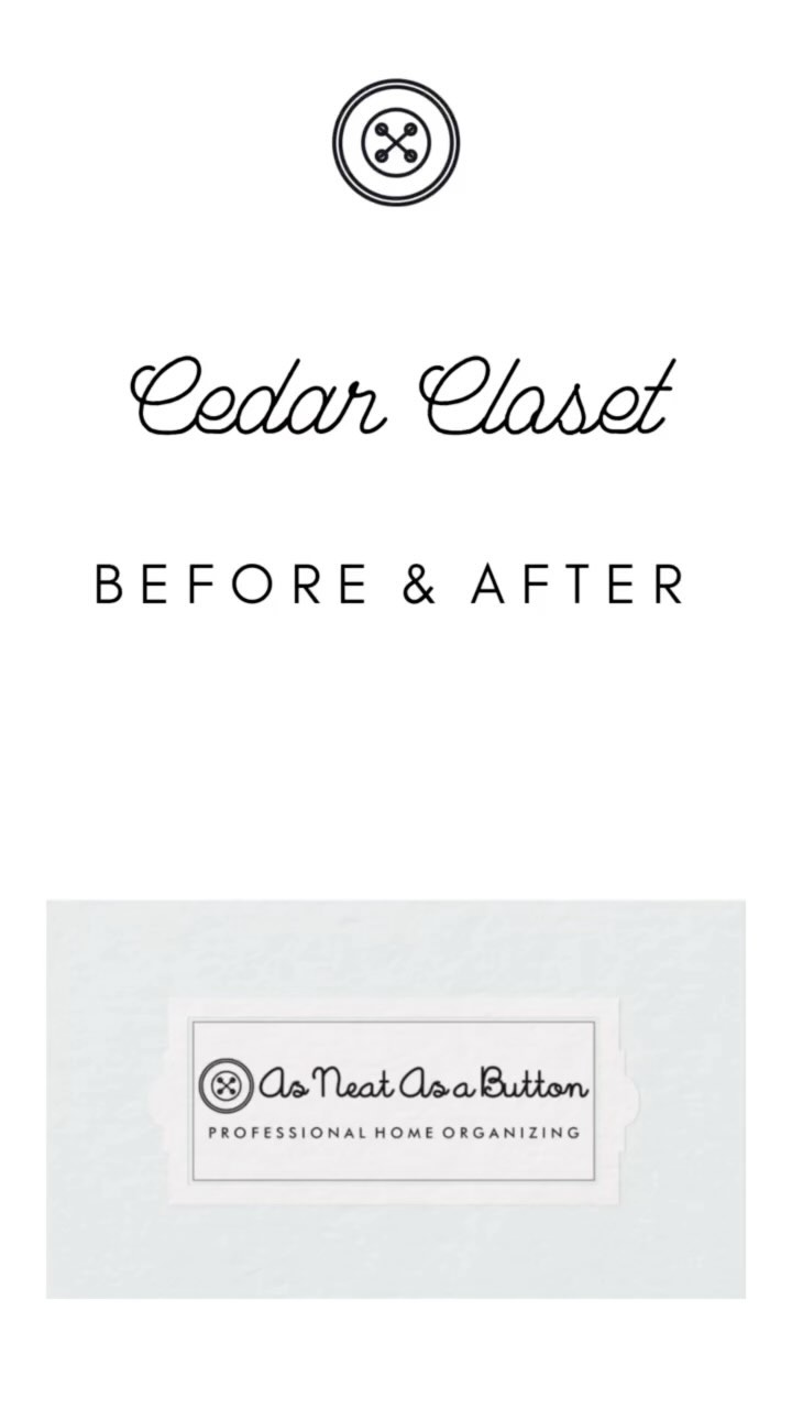 What was once a catch-all is now thoughtful seasonal and keepsake storage. Schedule your consultation today to get started on a clear space, clear mind!