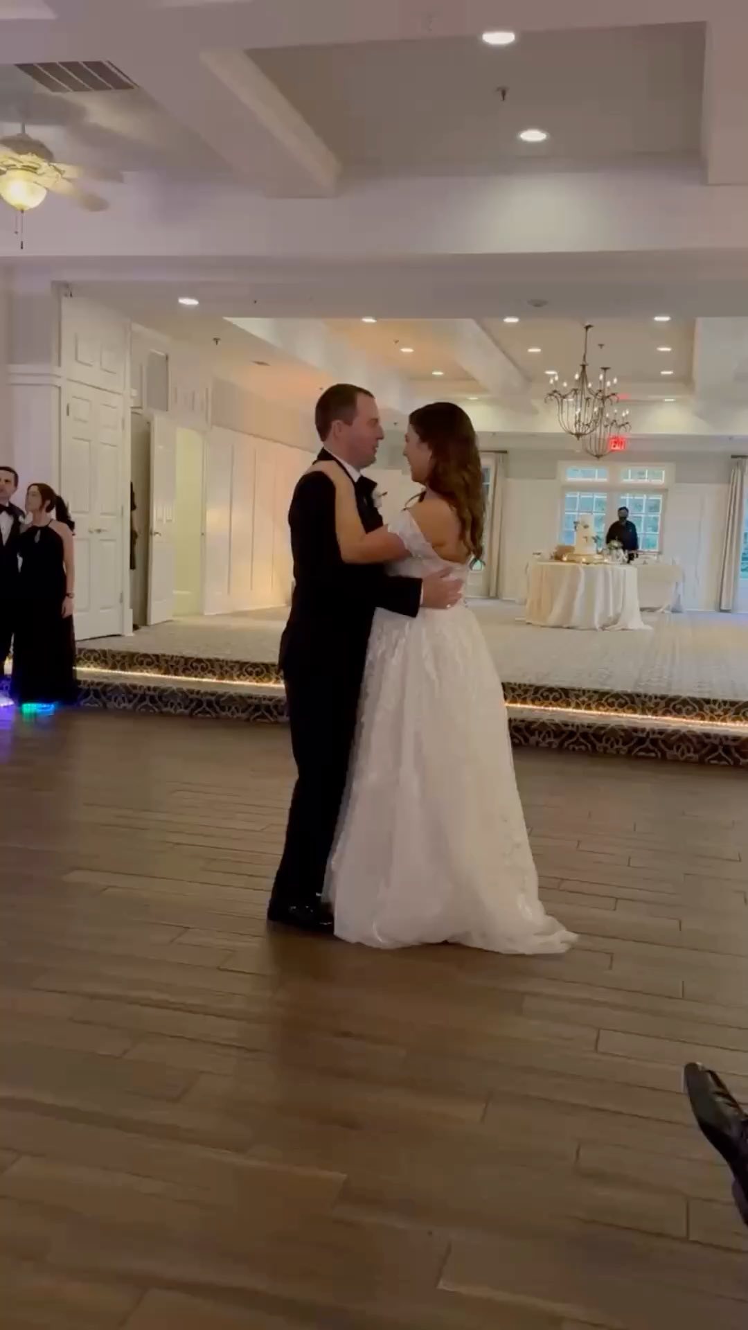 ❤️seeing vids like this! My song became theirs. no better feeling or bigger honor as a songwriter. thank you for sharing this video with me! shoutout to those bridesmaids for having that wardrobe malfunction HANDLED! also love that I can hear someone singing along at the end of the video I think? And THANK YOU! And CONGRATS!! ❤️💕💕💕💓💗💕💕 #firstdance #rightfromthestart