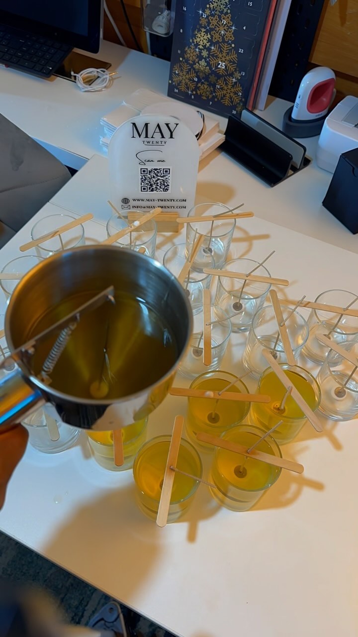 White Label Candle Order in Production
This is an order for 20 Candles 😍
Follow for part two, where I design our clients labels and label and package the candles for shipping 🤩
Want to sell your own candles?! You can place your own candle order on our website link in bio or dm for more information
#whitelabelcandlesuk #privatelabel #privatelabelcandles #candlemaker #candlemaking #candlesupplies #luxurycandles #handmadecandles #scentedcandles #lavender