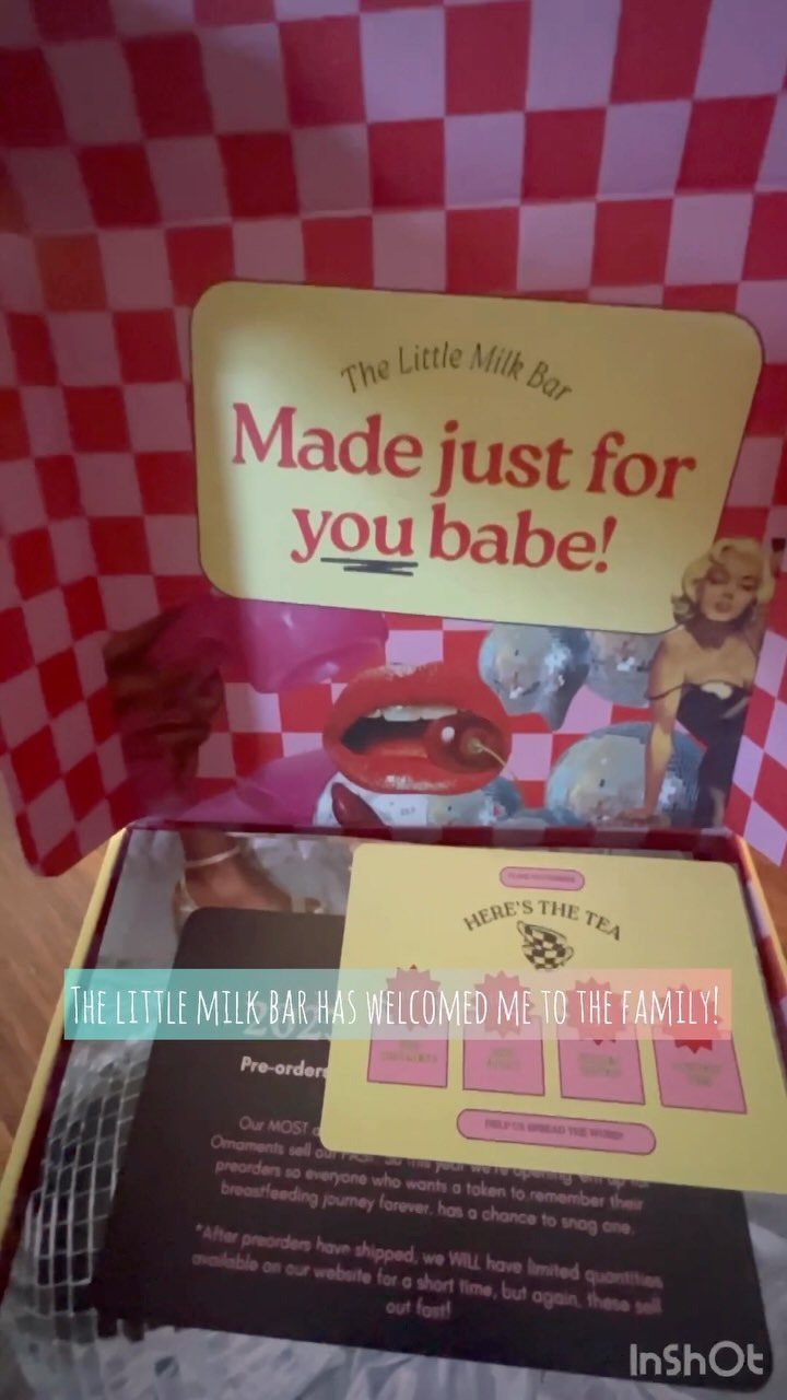 Thrilled to join the @thelittlemilkbar_ family as a proud Boob Babe! 💖✨
Unboxed a treasure trove of goodies, and I can't wait to share more! Starting with the iconic Milk Maker ornament - a yearly sellout!
🎀 Click the link in my bio for an exclusive 10% off anything on their site.
🌟 Their merchandise is for EVERYONE, not just Milk Makers - there's something for all the Milk Maker supporters too! 🌸🥛 #lactationeducator #breastfeeding #chestfeeding