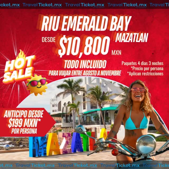 ๐ฅ ยกArranca el ๐๐๐ ๐๐๐๐ en TravelTicket.mx! ๐ฅ
ยฟEstรกs listo para hacer realidad ese viaje que tanto soรฑaste? ๐ด๐บ๏ธ
Del 26 de mayo al 3 de junio de 2025, encontrarรกs descuentos del 5% en Paquetes y Hoteles Nacionales.๐จ๐
๐ฅ Viajes a tu medida
๐ฅ Precios imperdibles
๐ฅ Promociones por tiempo limitado
No esperes mรกs, es el momento de armar la maleta y vivir nuevas aventuras con #travelticket
ยฟ๐๐ผฬ๐บ๐ผ ๐ฅ๐ฒ๐๐ฒ๐ฟ๐๐ฎ๐ฟ?
๐ฒEnvรญanos un mensaje de WhatsApp y reserva a distancia https://wa.me/8116581188
๐Si eres de Monterrey, N.L. ๐ VISITAMOS EN NUESTRA OFICINA ๐ puedes visitarnos directamente en nuestras oficinas y reservar personalmente https://goo.gl/maps/JpnehYpJTafUkka57
๐ www.travelticket.mx
ยกContรกctanos ahora para obtener mรกs detalles y reservar tus vacaciones de ensueรฑo !
โ Consulta tรฉrminos y condiciones โ
.
.
.
#hotsale #viajesinolvidables #riuhotels #agenciadeviajesconfiable