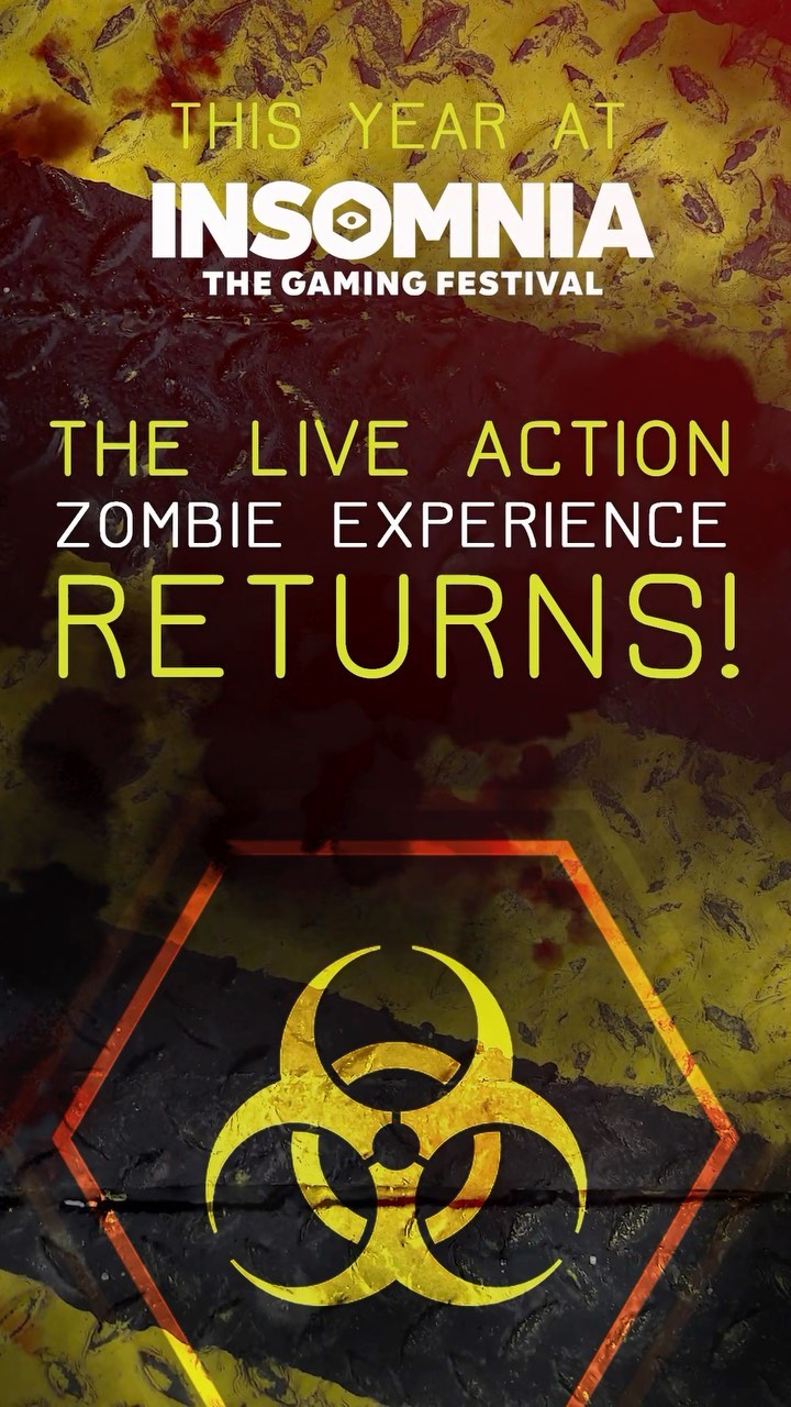 ☣️ZOMBIE CHECKPOINT RETURNS!☣️
Insomnia - The Gaming Festival takes place at the NEC in Birmingham from the 8th - 10th September and we’ll be bringing our horde back for another ‘Zombie Checkpoint’ immersive experience!
Can you avoid the horde, hit the checkpoints and stop the outbreak? Don’t forget to clock up your gamer points and beat your top score! Who knows… maybe the commander will sign you up for his apocalypse squad!
Check out all the details below 👇
Book here 👉 www.zombieinfection.co.uk/IGF
Email us here 👉 info@zombieinfection.co.uk
#insomnia #gaming #gamingsetup #gamingcommunity #gaminglife #igf #i71 #igfi71 #insomniathegamingfestival @igfestuk #igfestuk #zombiecheckpoint #zombies #zombie #horde #callofduty #clan #squad