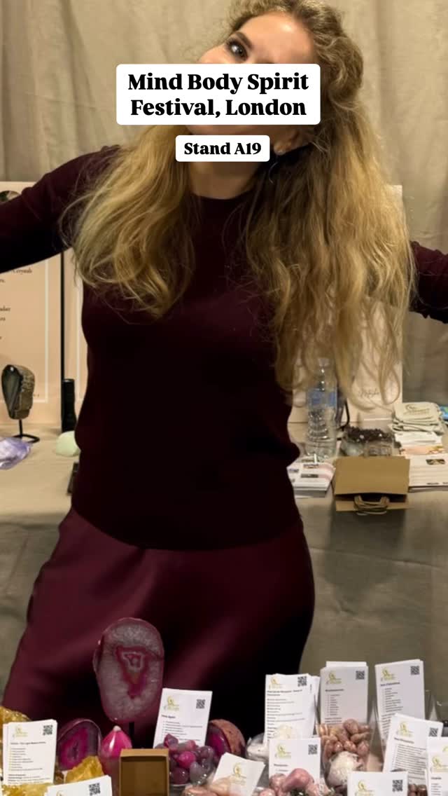 Let’s go! Day 3 incoming…. The last 2 days have been amazing…. Looking forward to seeing you today. Located at Stand A19, it’s busy so please be patient with me a lot to talk about and not enough hours in the day 💛✨
We will be on hand to answer your crystal questions, what to purchase, crystal healing and activations with soul language and energetic release taster sessions… let’s go 💥💥💥
Time transform, align, release, let go and live your best life 💎🔥💥🔥
Much love always
Natasha 💚✨
#crystals #ethnicallysourced #crystalhealing #crystalshopping #mindbodyspirit #soulactivation #activations #bodyalignment #restart #rewire #crystalenergyhealing #energetichealing #energeticrelease #letsgo