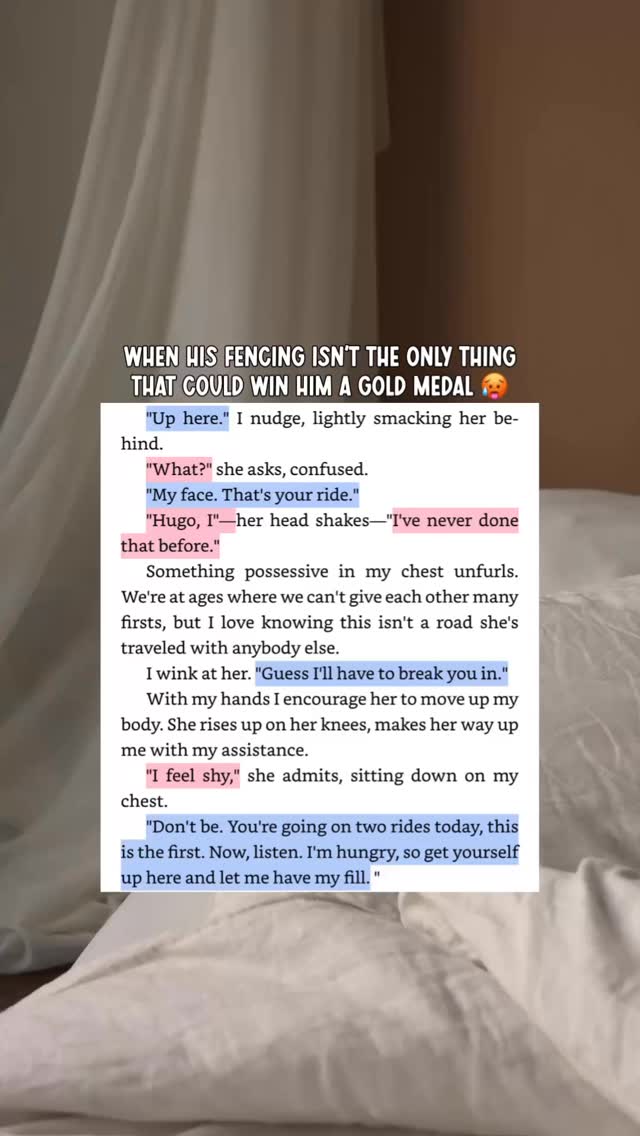 the man could win a gold medal for his mouth 🥵
•
📖: hugo by @jenmillwrites
#hefallsfirsr #mystery #pregnancy #smalltownromance #forcedproximity #slowburn #breedingkink #possessivemmc #goldmedalist