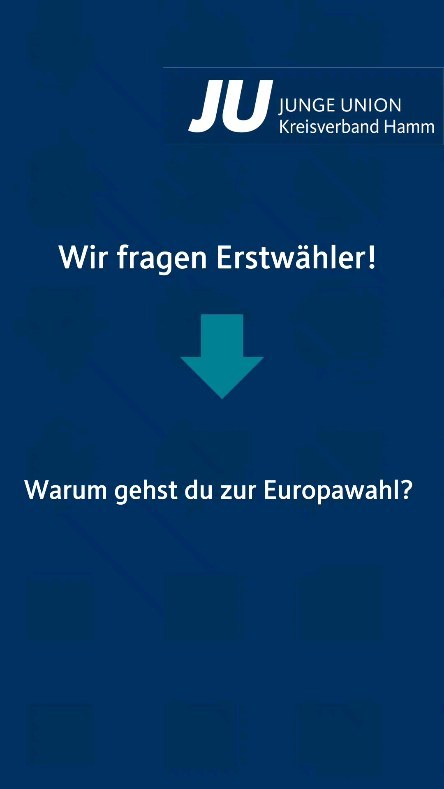 📢 Interview mit #Erstwähler! 🇪🇺 Part - 3/3
Warum gehst du zur Europawahl?
Last but not Least
Die Erstwähler Sarah, Shivan und Jakob äußern erneut ihre Meinungen. 🙏🇪🇺
Wie stehst du zu dem Thema?
#juhamm#jungeunion#europa#dennisradtke